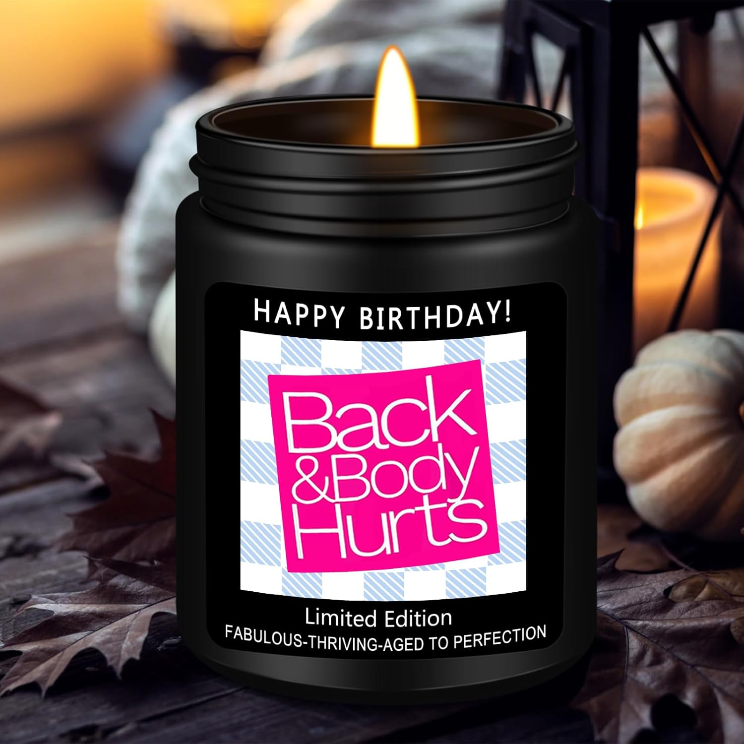 Homsolver Birthday Dad Candle Gifts for Men