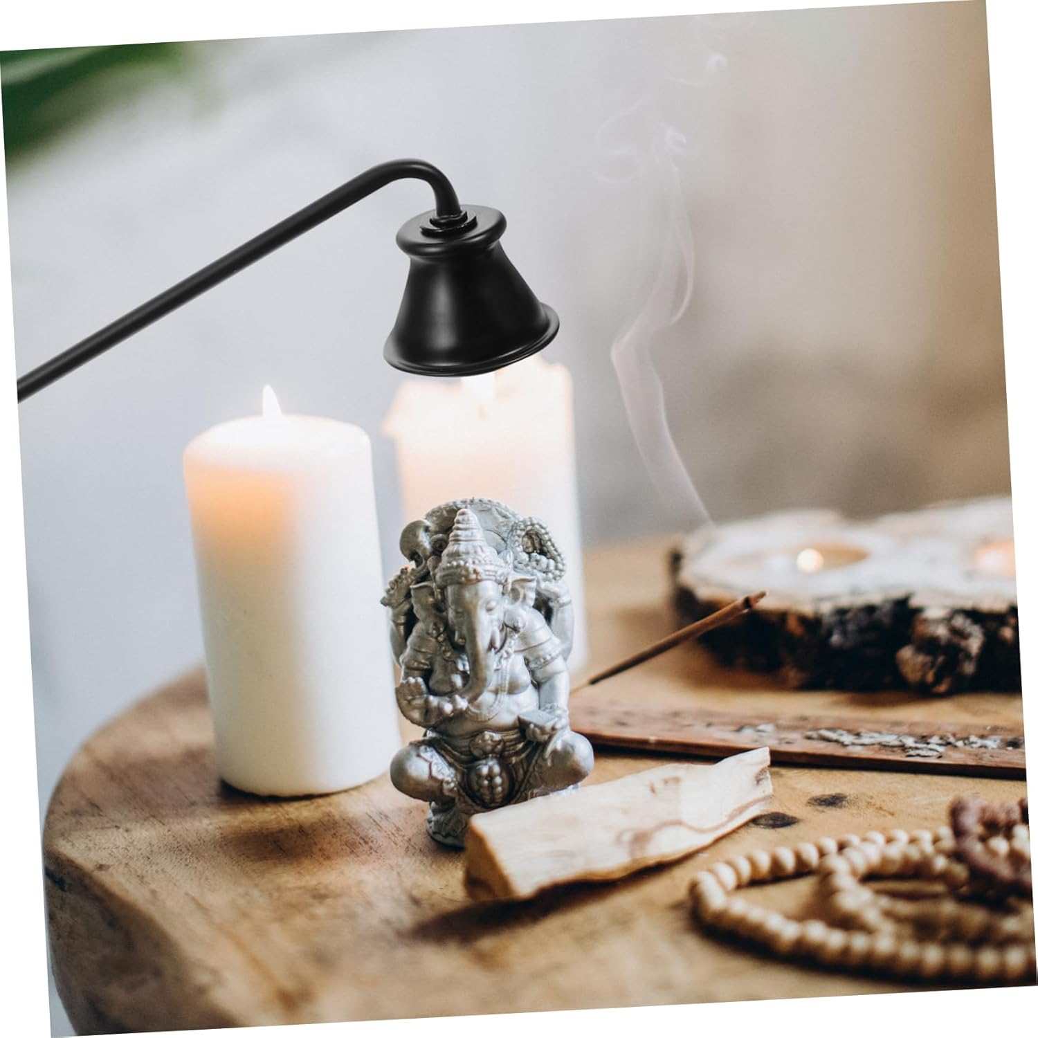 PRETYZOOM Decorative Candle Snuffer Long Handle