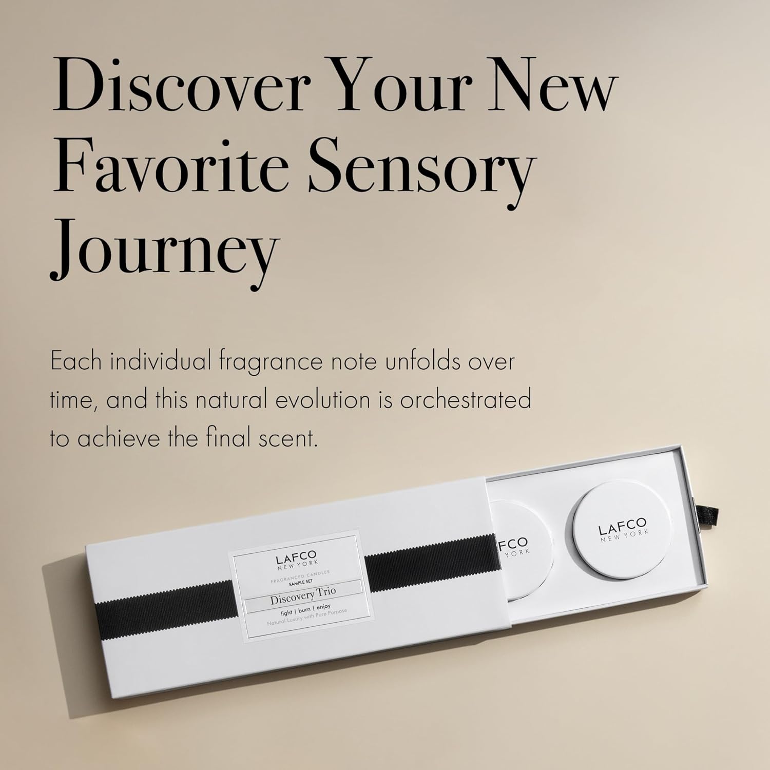 LAFCO New York Discovery Trio Candle Samples