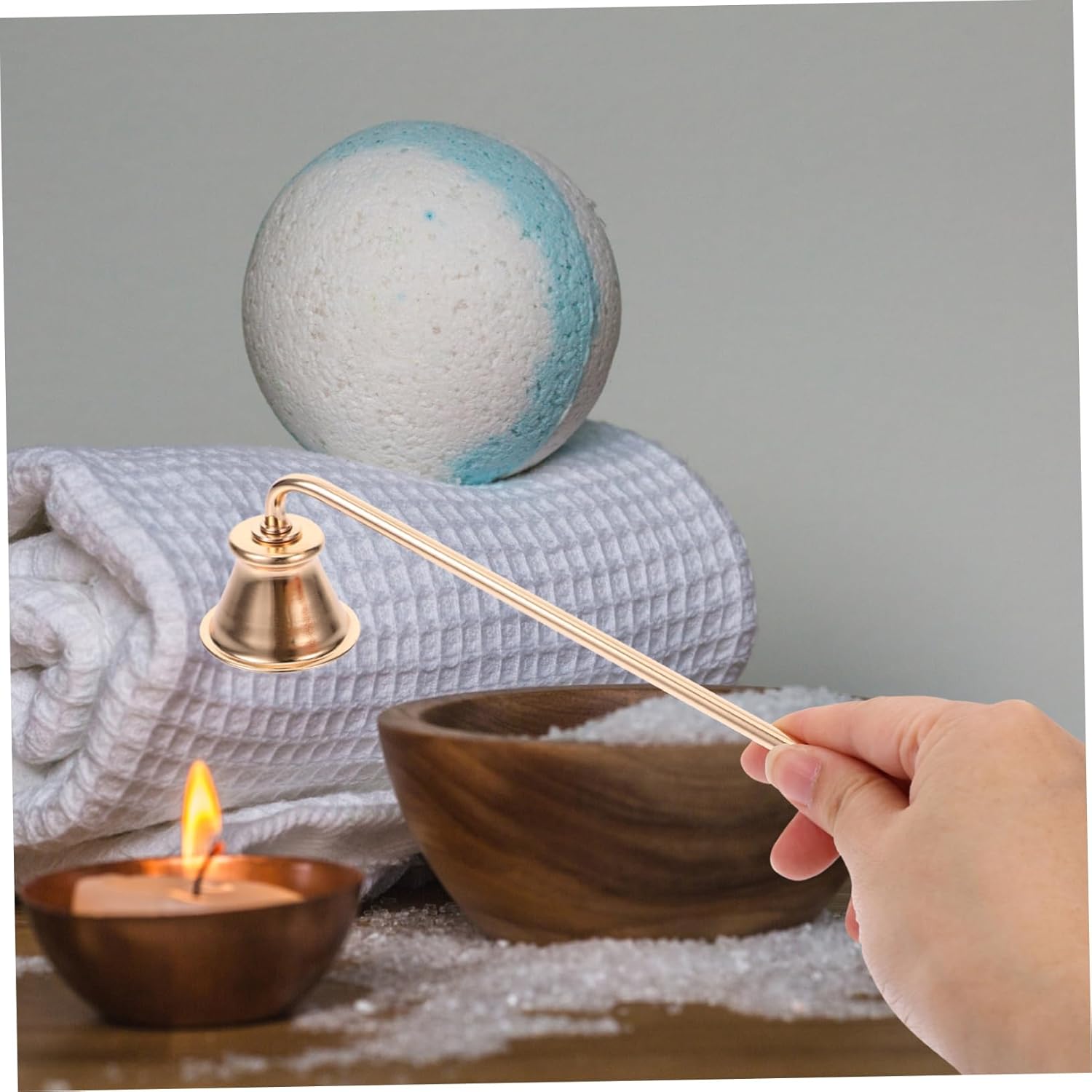 Cabilock Candle Wick Extinguisher Tool for Scented Tealight and Aromatherapy Candles