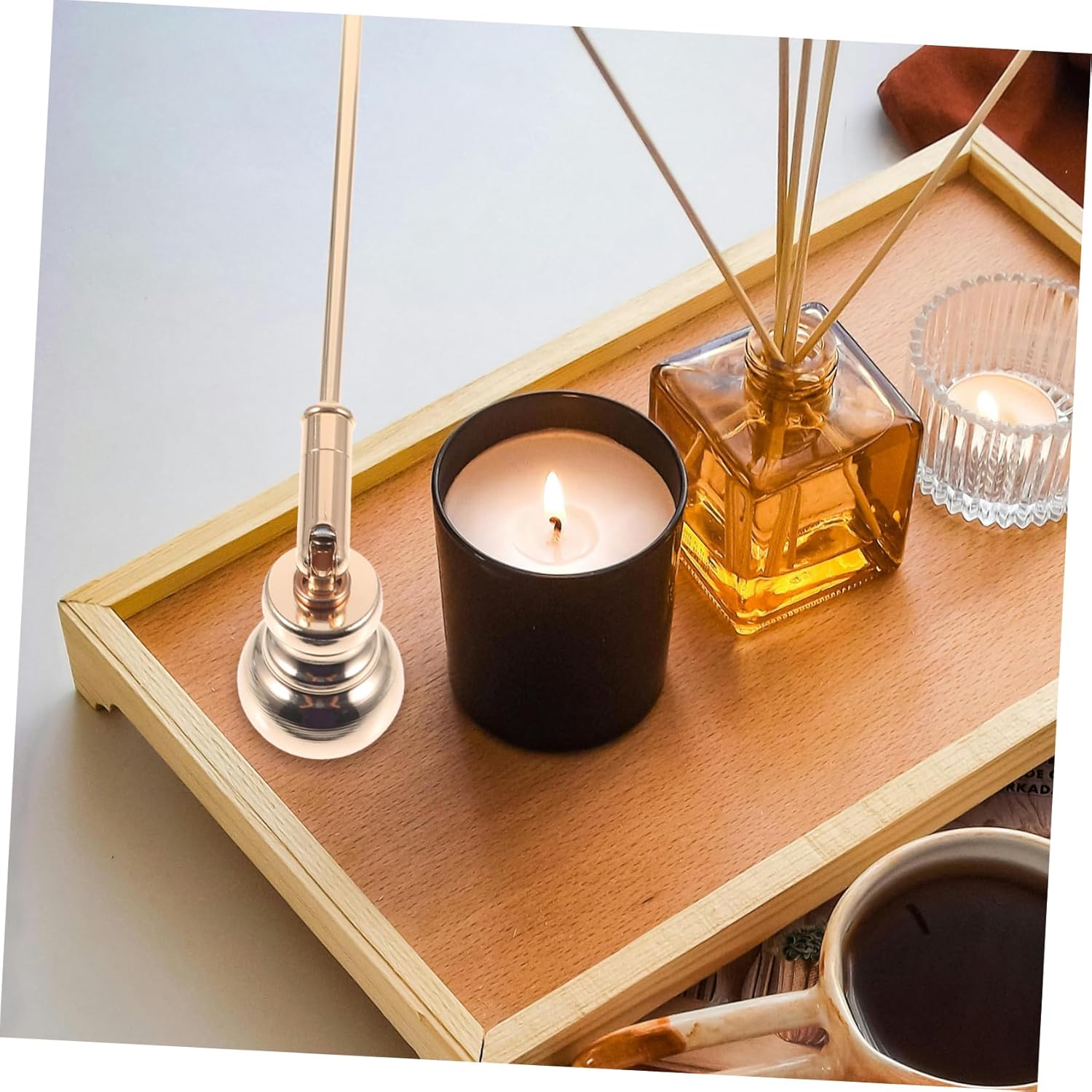 Cabilock Metal Candle Snuffer for Home Decor
