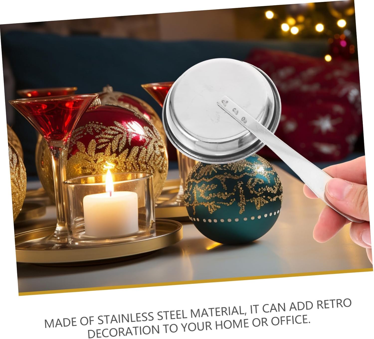 ULTECHNOVO Essential Candle Snuffer Wick Trimmer for Home Decor