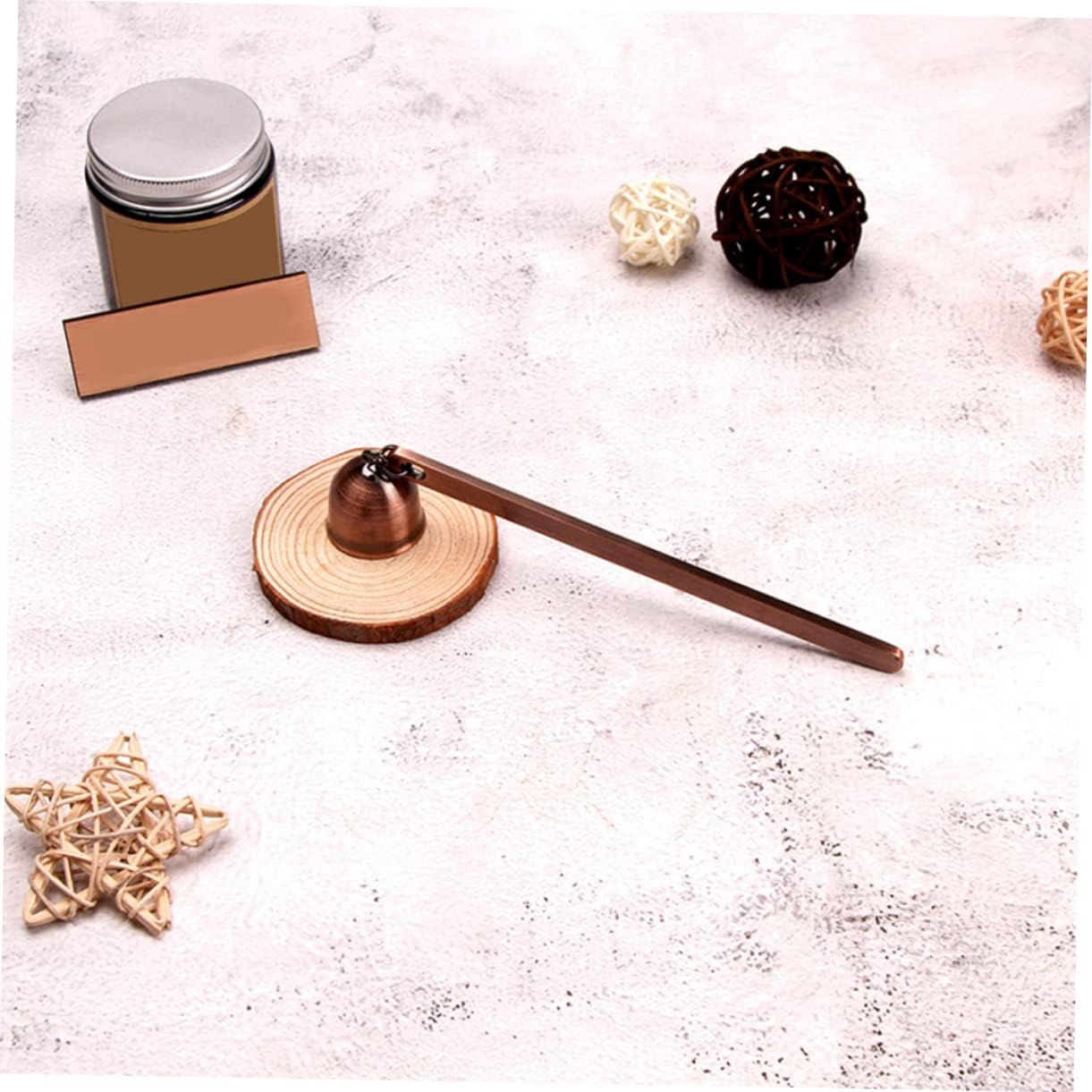 Cabilock Stainless Steel Candle Snuffer with Long Handle