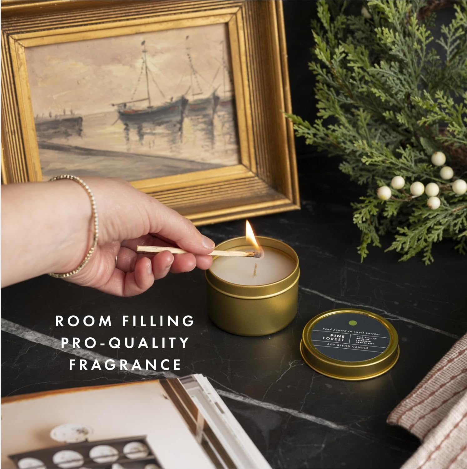 ScentAir Tin Candle 3 oz - Sage Pomegranate