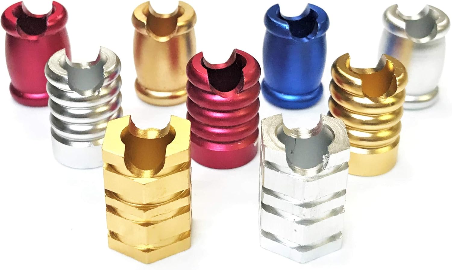 Eclipse Aluminum Cigarette Snuffer 4ct Colorful Mixed Design