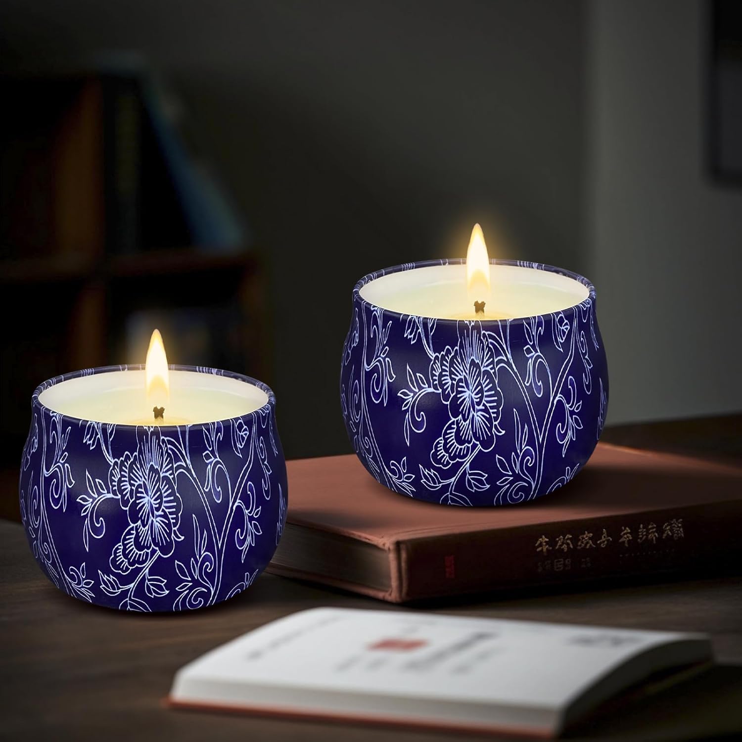 Citronella Candles 4 Pack Natural Soy Wax Outdoor Set