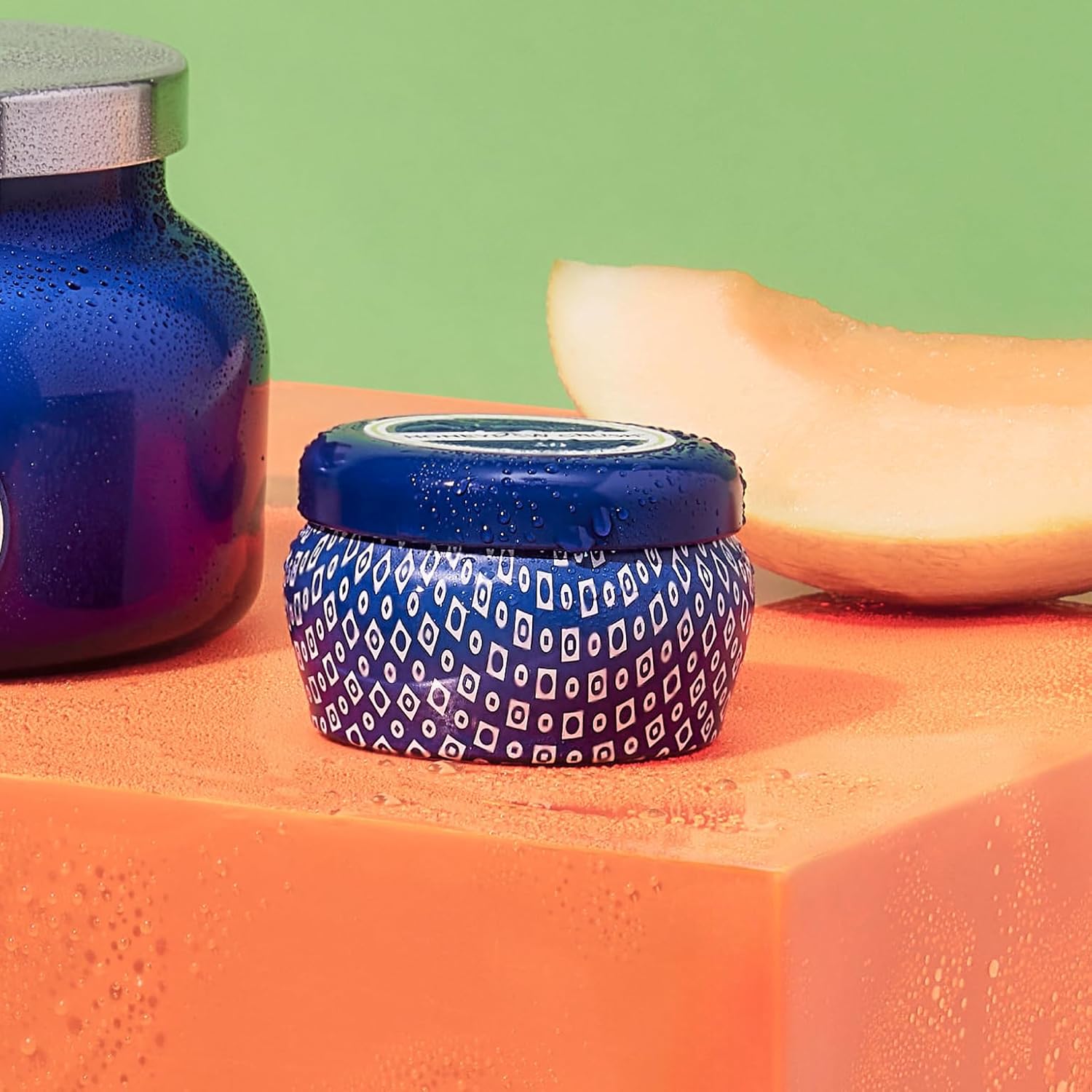 Capri Blue Scented Travel Tin Candle - Blue Honeydew Crush 3 oz