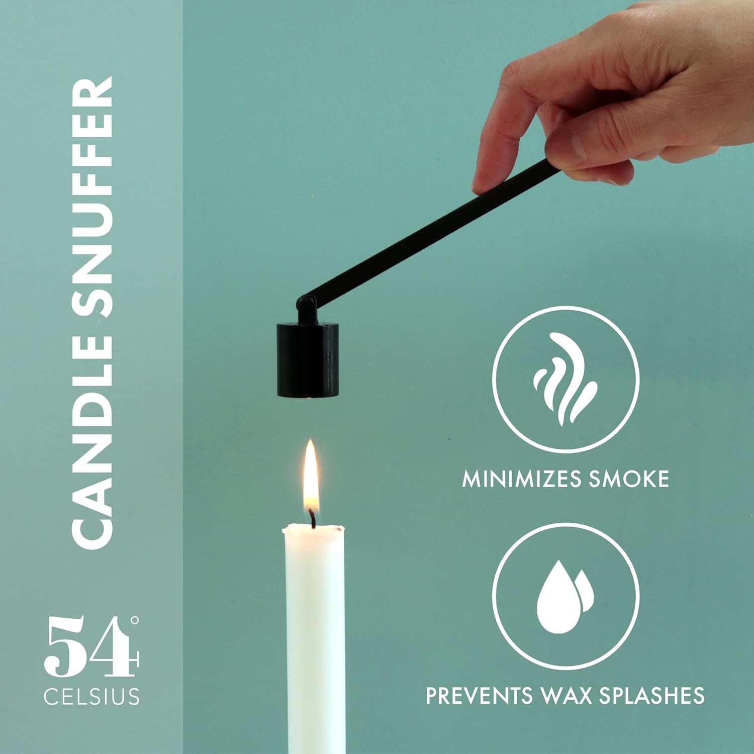Candle Care Set with Wick Trimmer and Snuffer