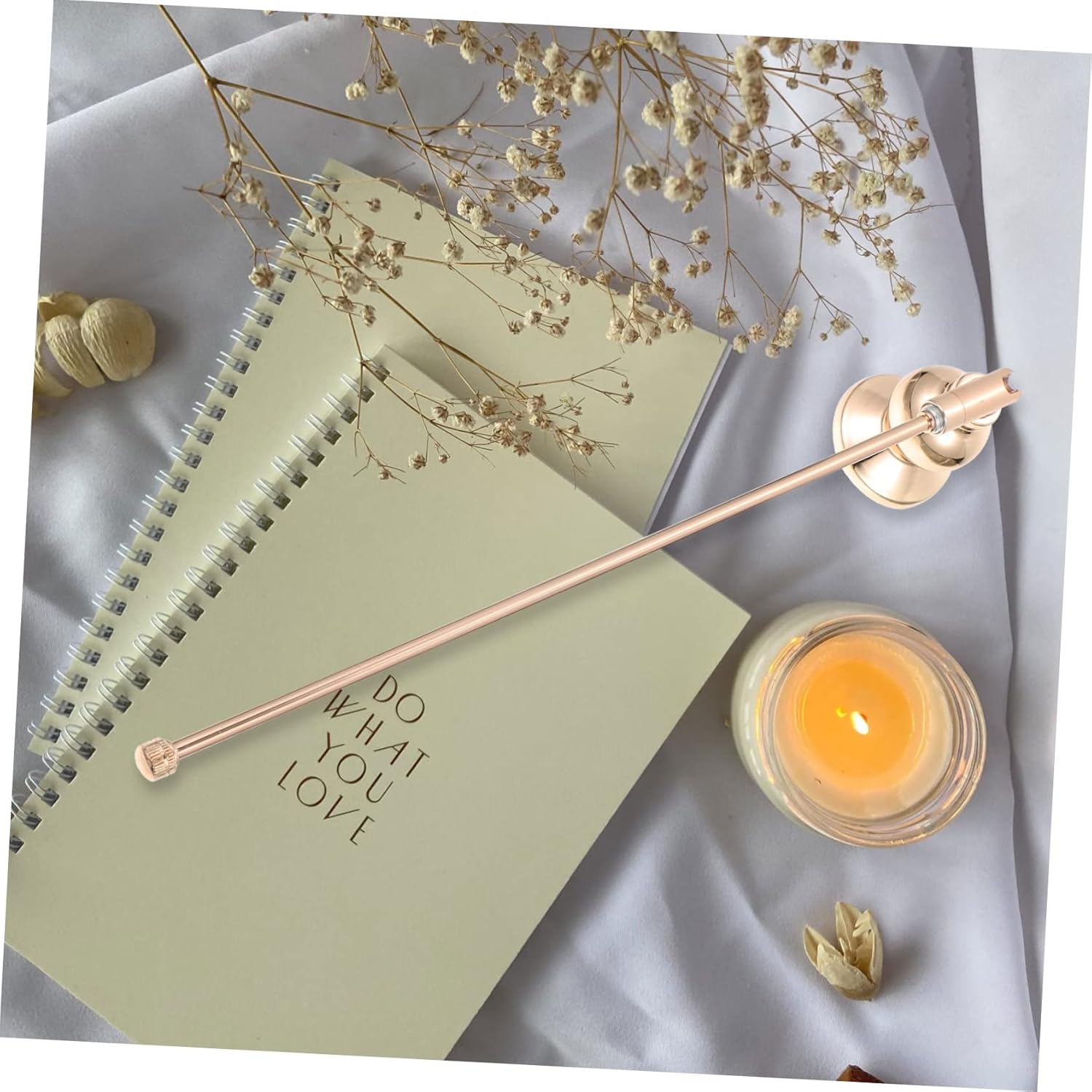 MAGICLULU Candle Snuffer with Long Handle for Tea Light and Jar Candles