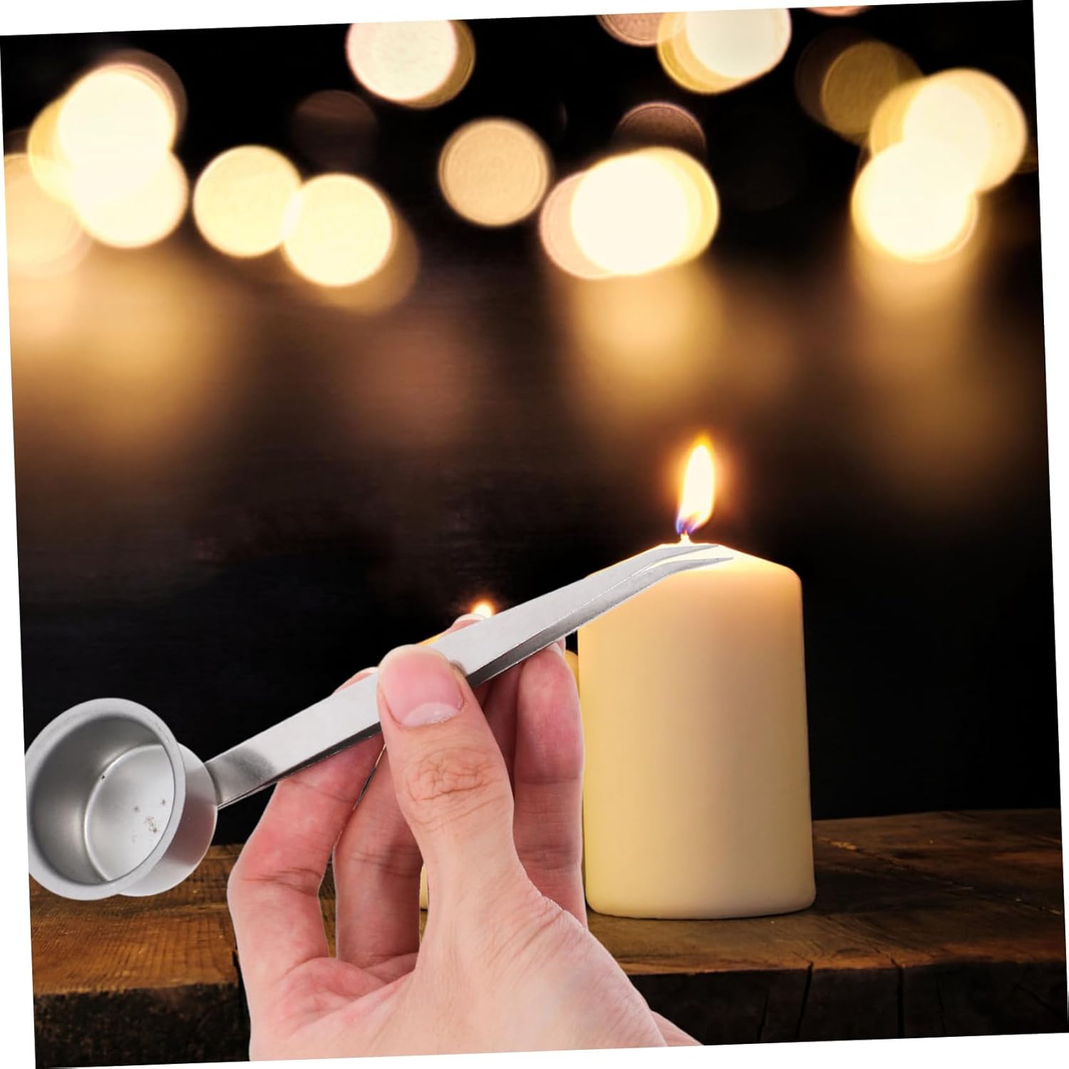 ORFOFE Candle Snuffer for Safe Wicking Extinguishment