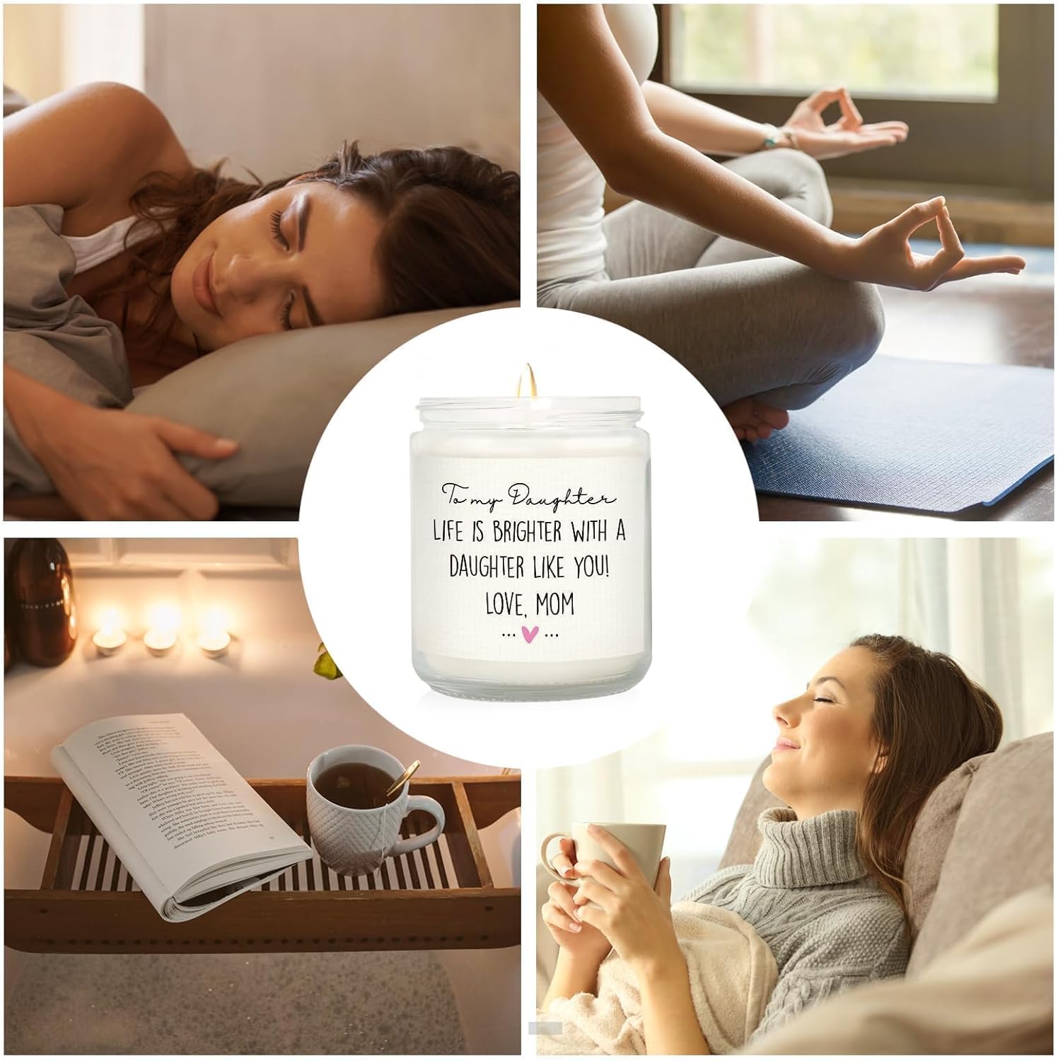 GiltGlimmer Unique Daughter Gift Scented Candle
