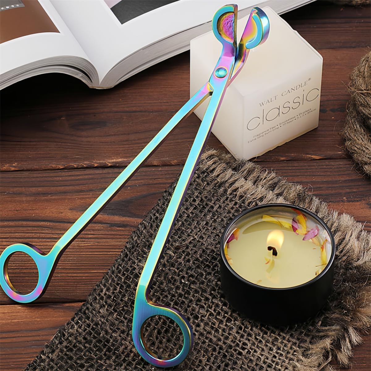 ZHU IN SY Candle Snuffer and Wick Trimmer Set