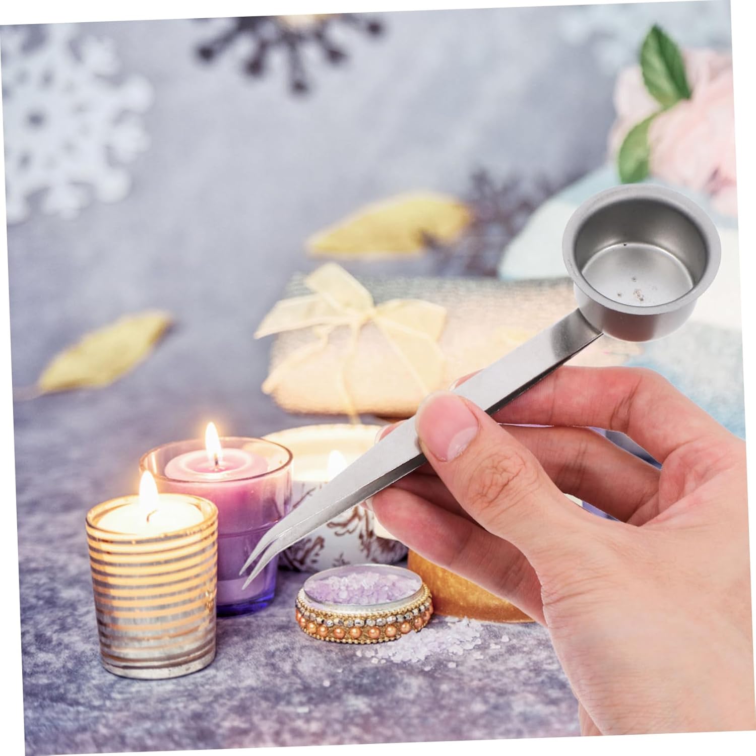 PRETYZOOM Candle Snuffer Flame Adjuster Tool for Home Use