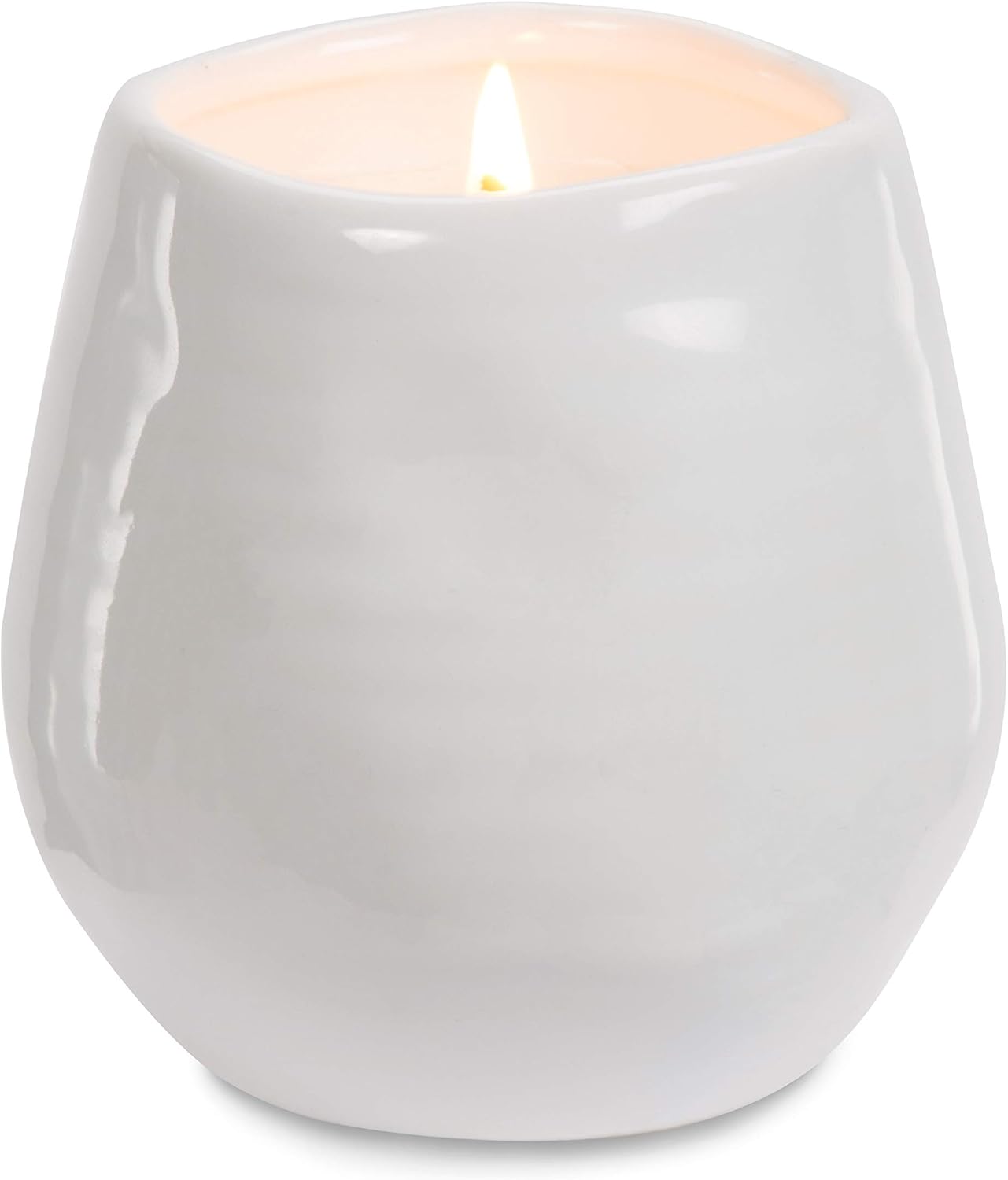 Pavilion 8 Oz Ceramic Candle Holder with Soy Wax and Serenity Scent