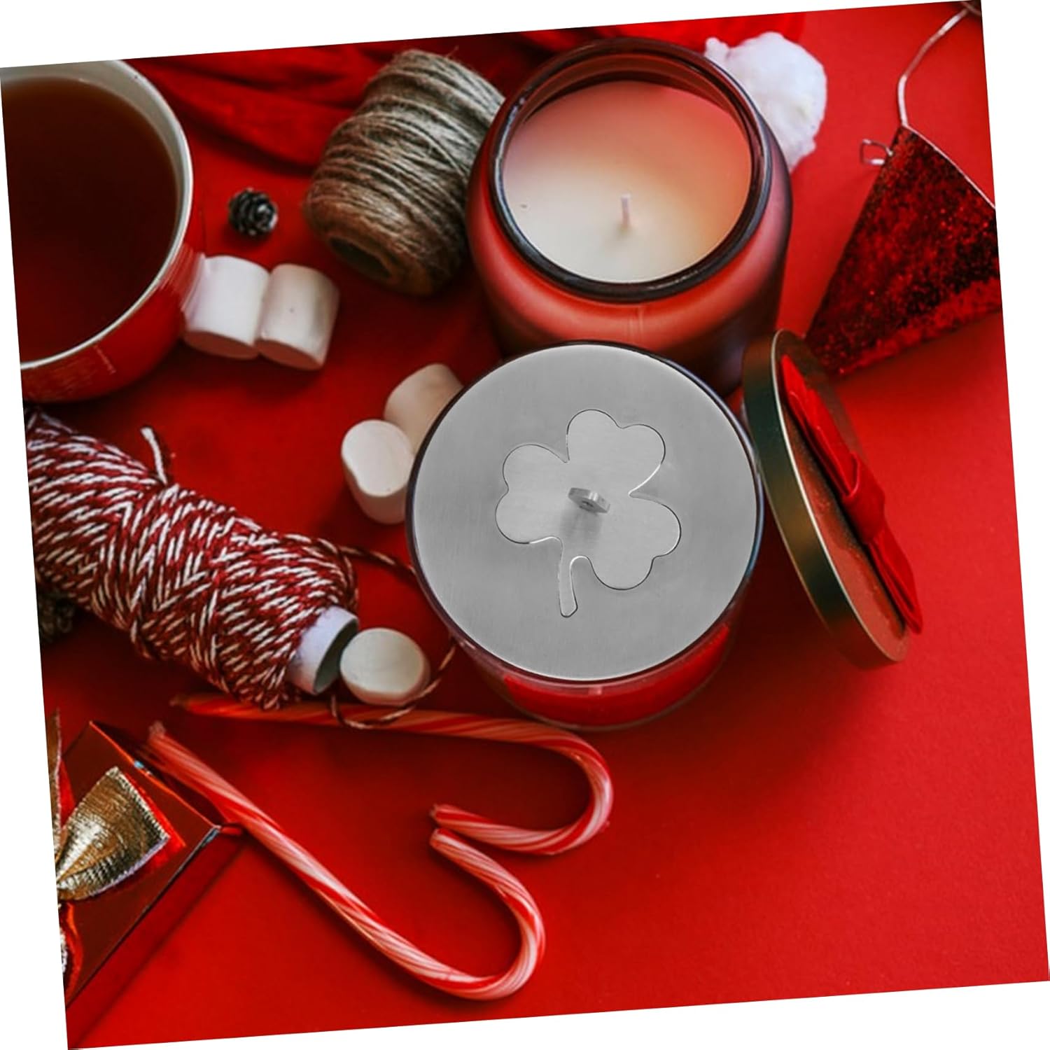 Stainless Steel Aromatherapy Candle Snuffer with Wind and Dust Protection