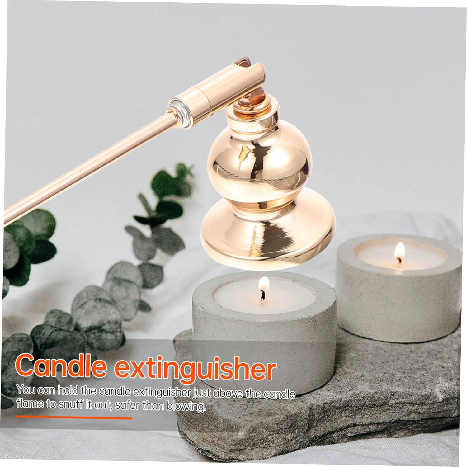 IMIKEYA 3Pcs Candle Snuffer Handle Set