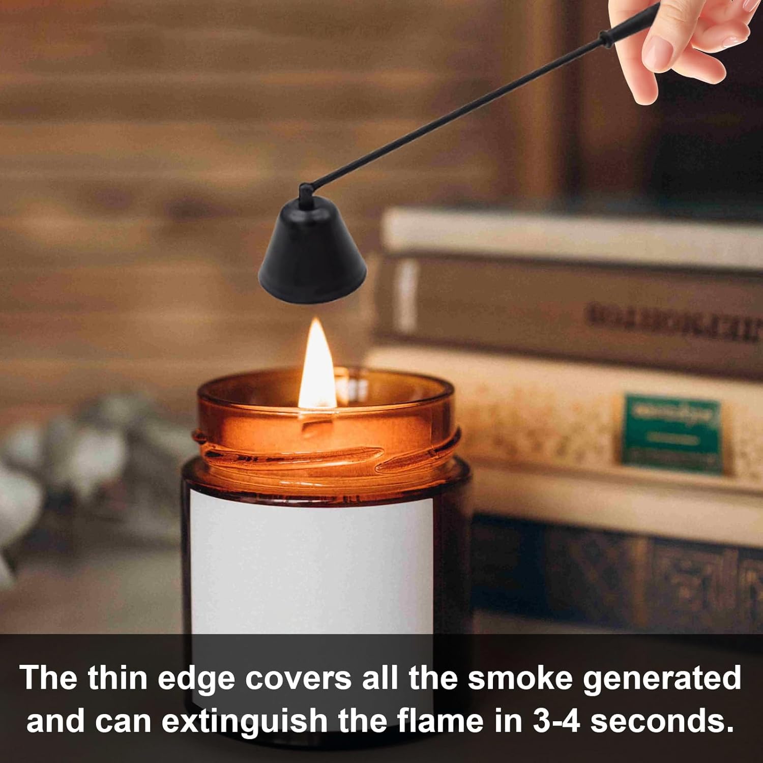 3 in 1 Candle Accessories Set with Snuffer and Wick Trimmer