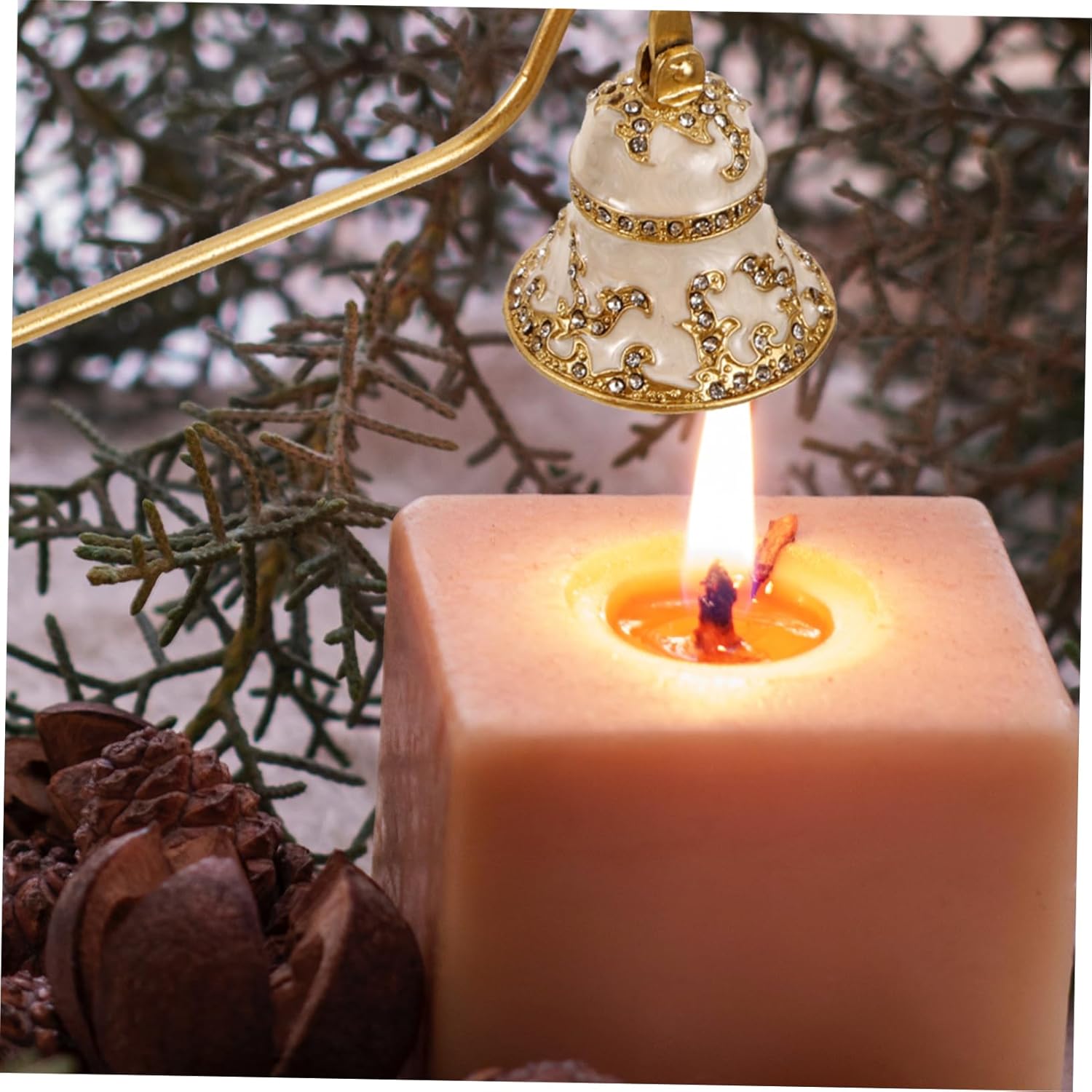 PRETYZOOM Flame Snuffer Candle Extinguisher Reusable Can for Tall Candles