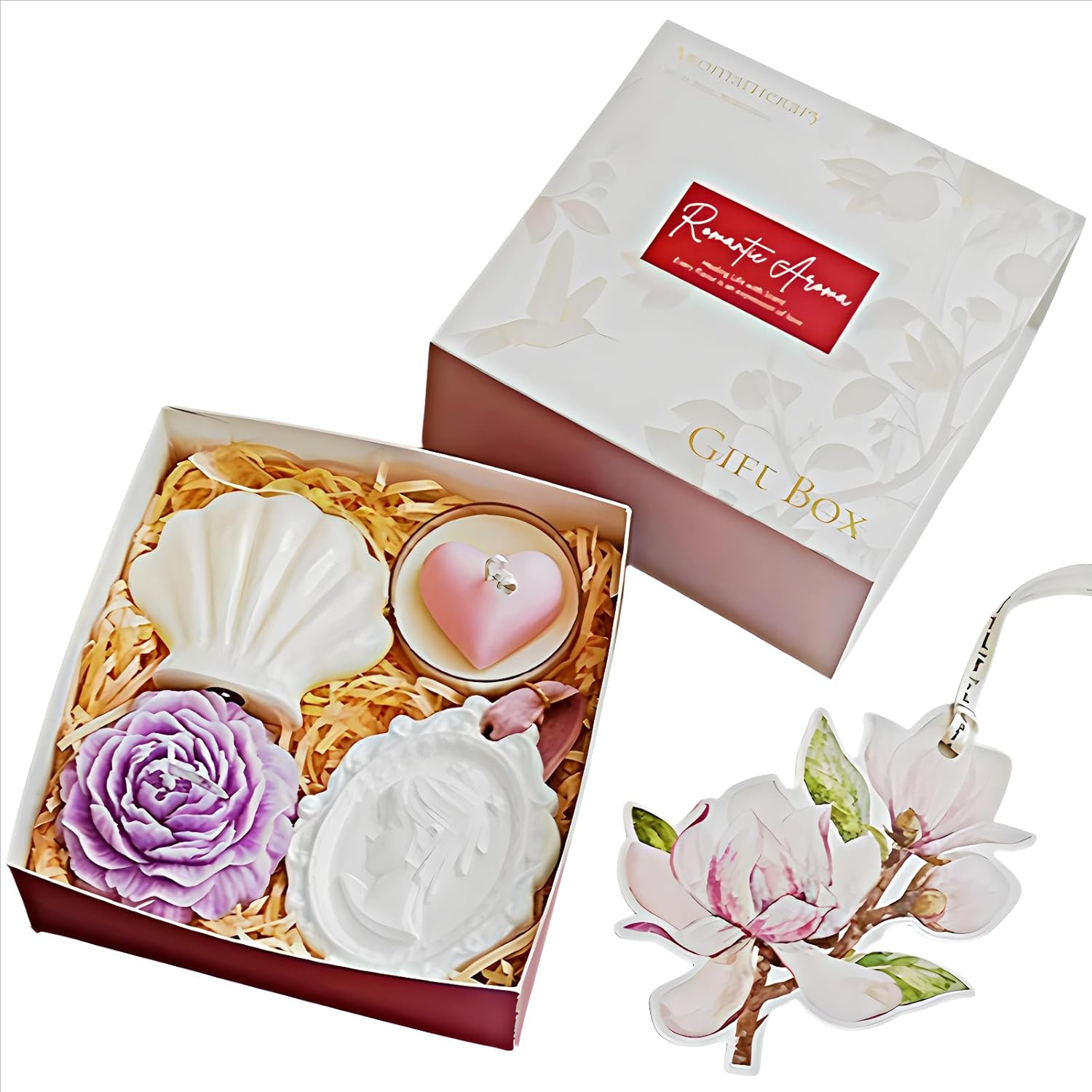 ANMIOU Romantic Aroma Candle Set Gift Box 5Pack