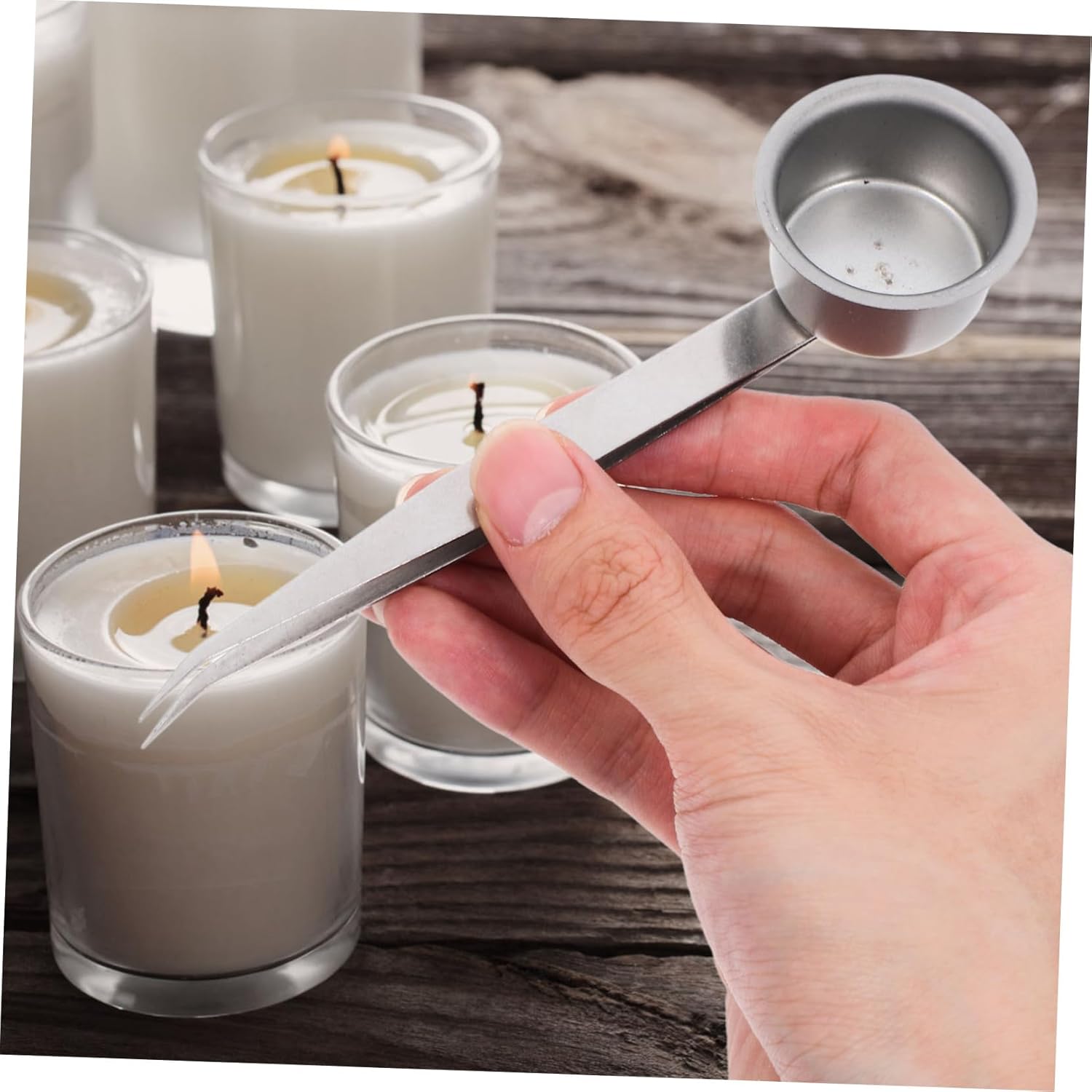 PRETYZOOM Candle Snuffer Flame Adjuster Tool for Home Use