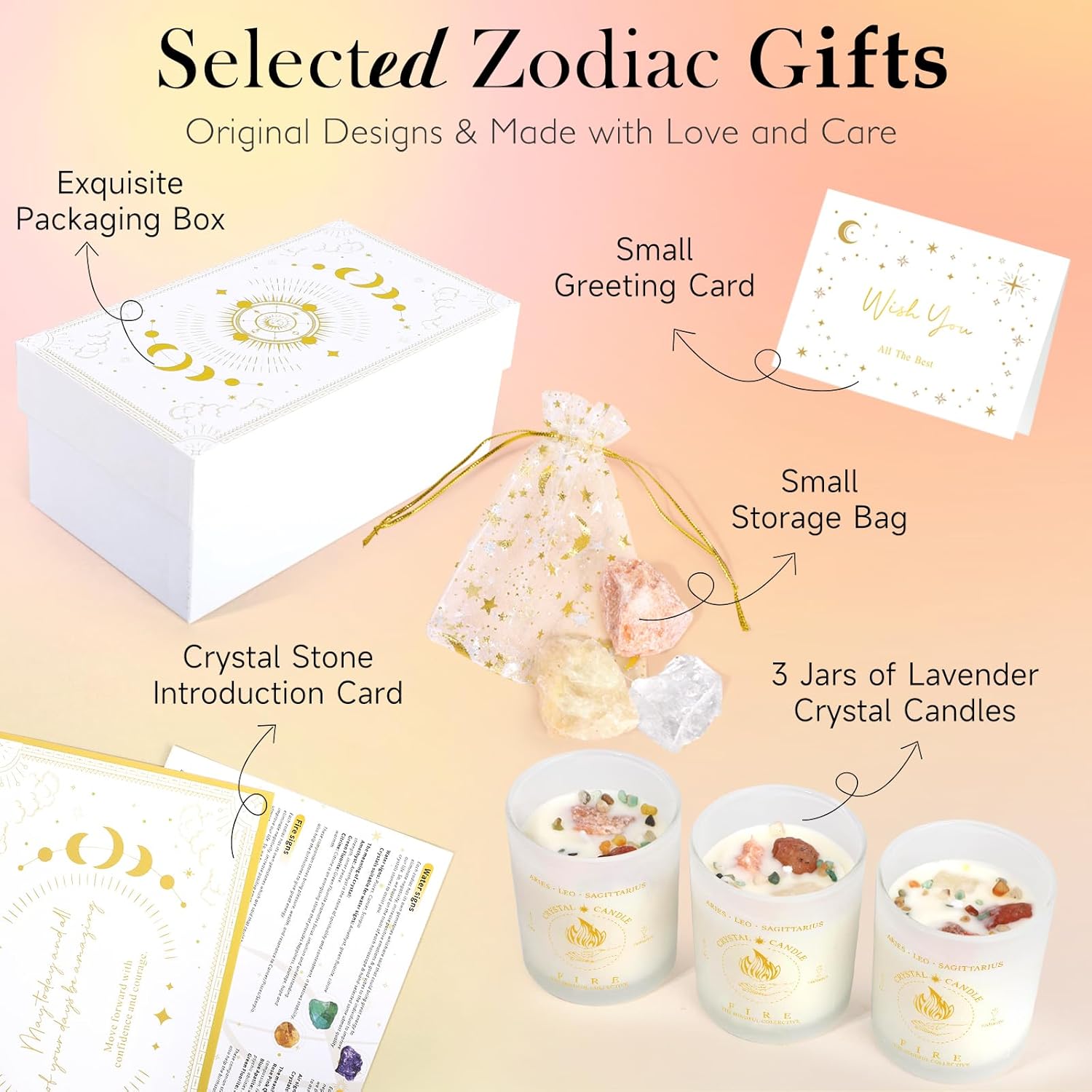 Luxury Candle Set for Fire Signs