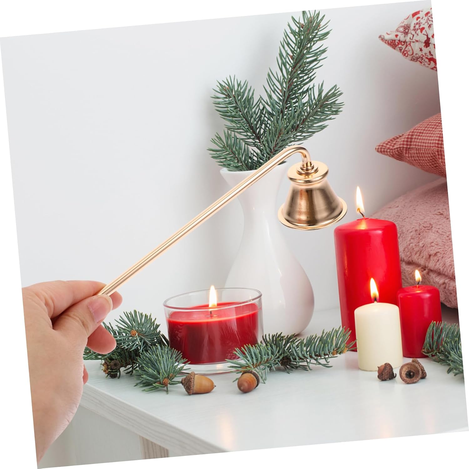 Cabilock Candle Wick Extinguisher Tool for Scented Tealight and Aromatherapy Candles