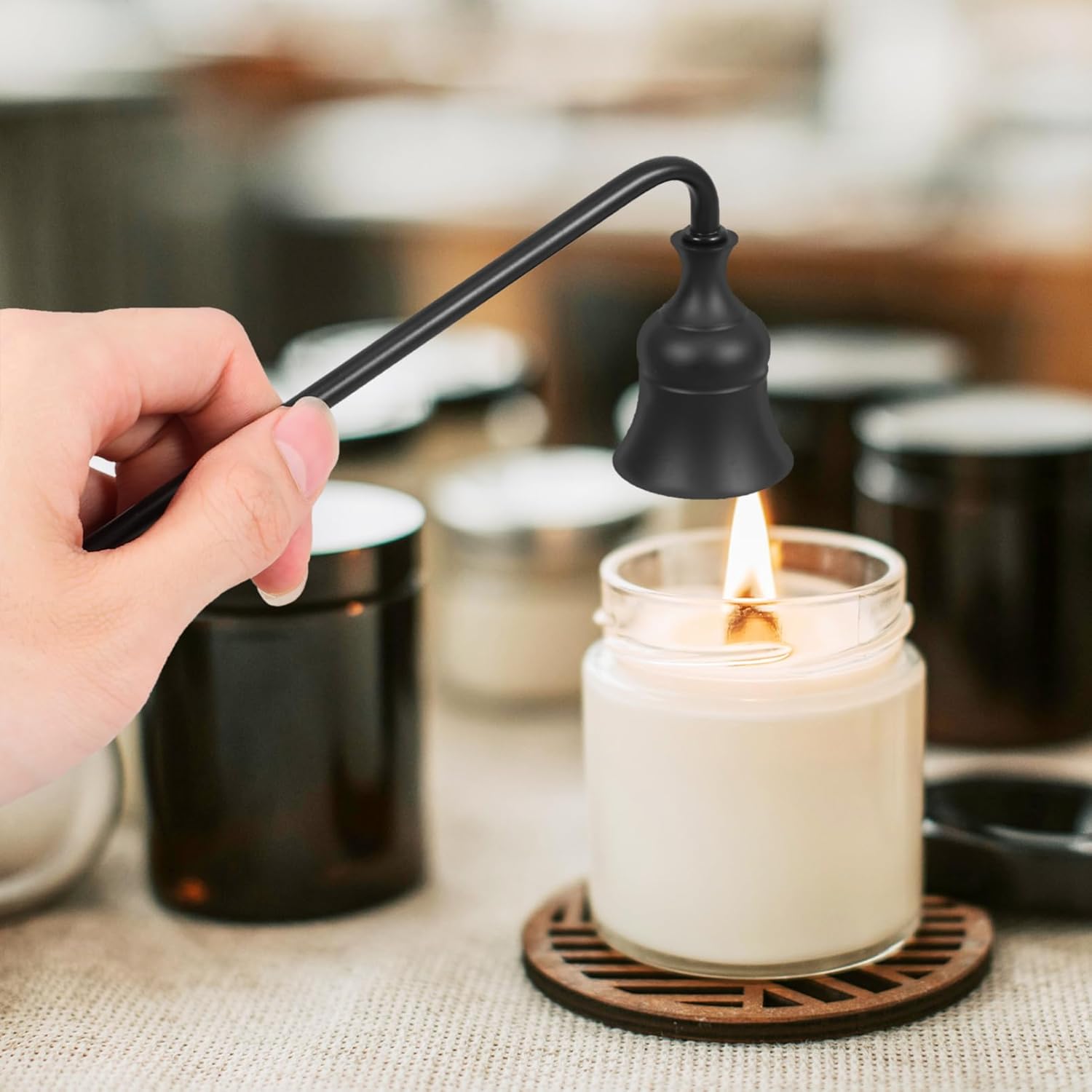 STOBAZA 5pcs Candle Snuffer Accessories Set