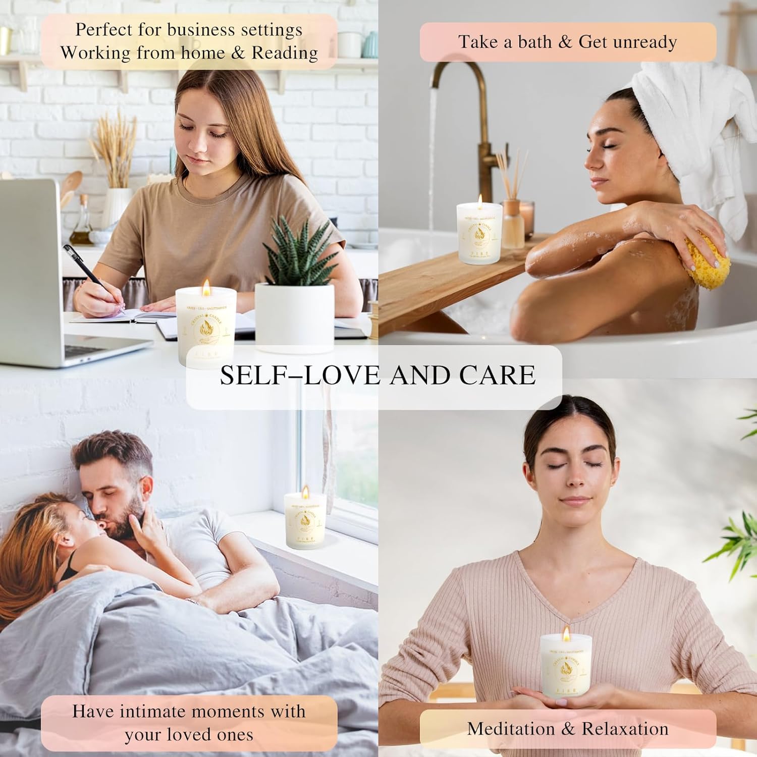 Luxury Candle Set for Fire Signs