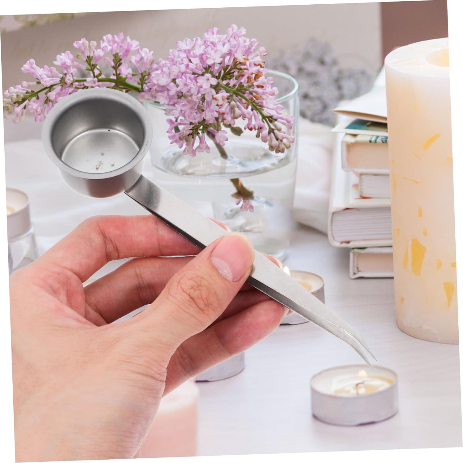 VOSAREA Candle Snuffer with Flame Adjust Handle
