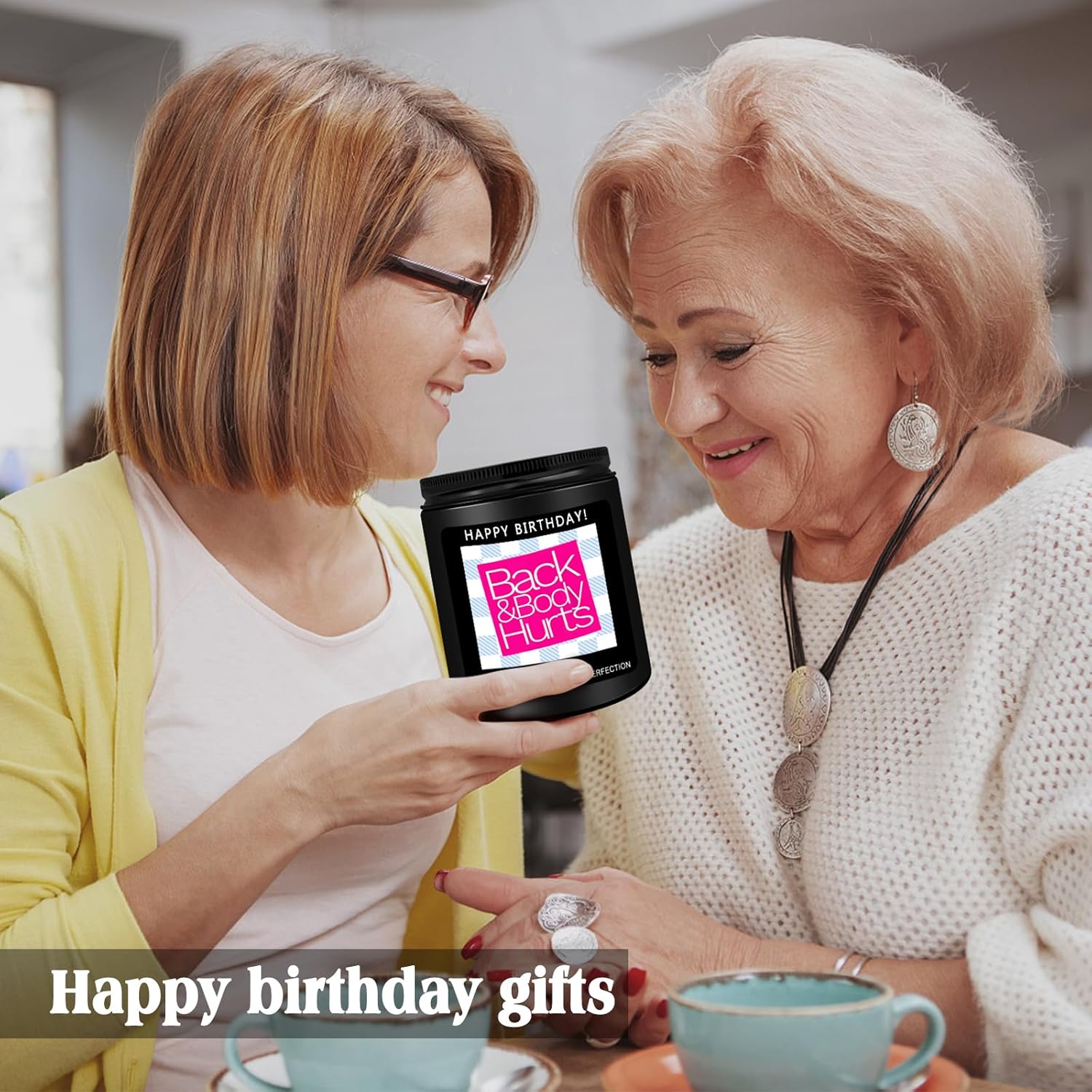 Homsolver Birthday Dad Candle Gifts for Men
