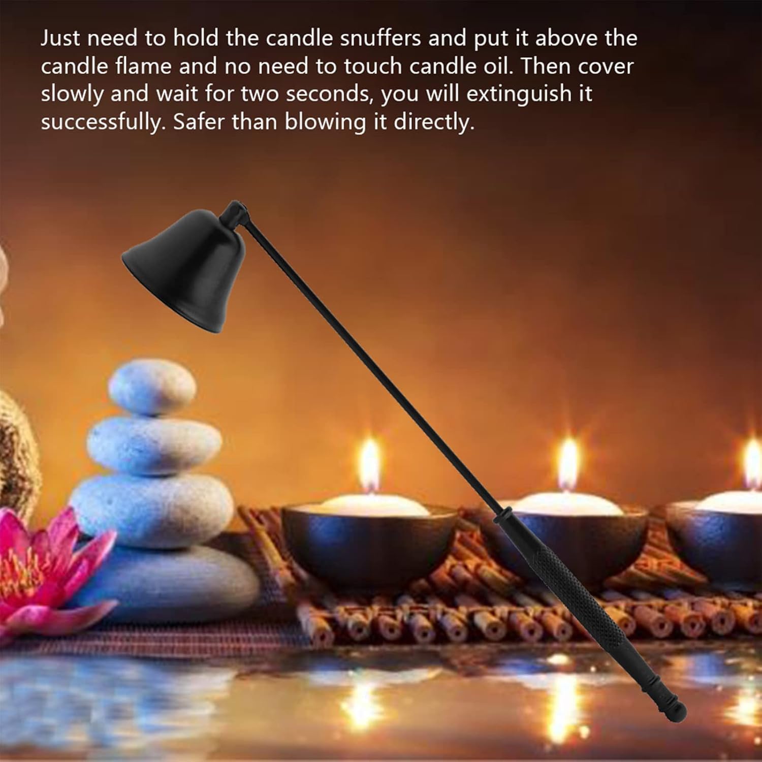 Stainless Steel Candle Snuffer Wick Trimmer for Home