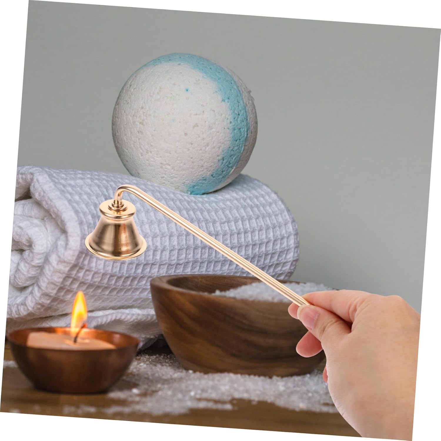 PRETYZOOM Metal Candle Snuffer for Safe Quick Extinguishing