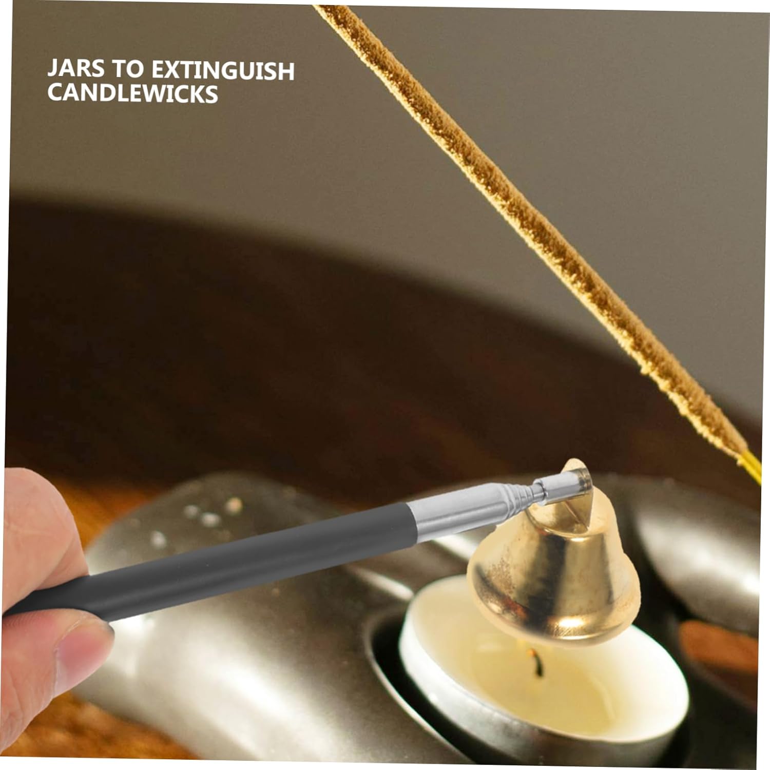 MAGICLULU Telescopic Candle Snuffer Stainless Steel