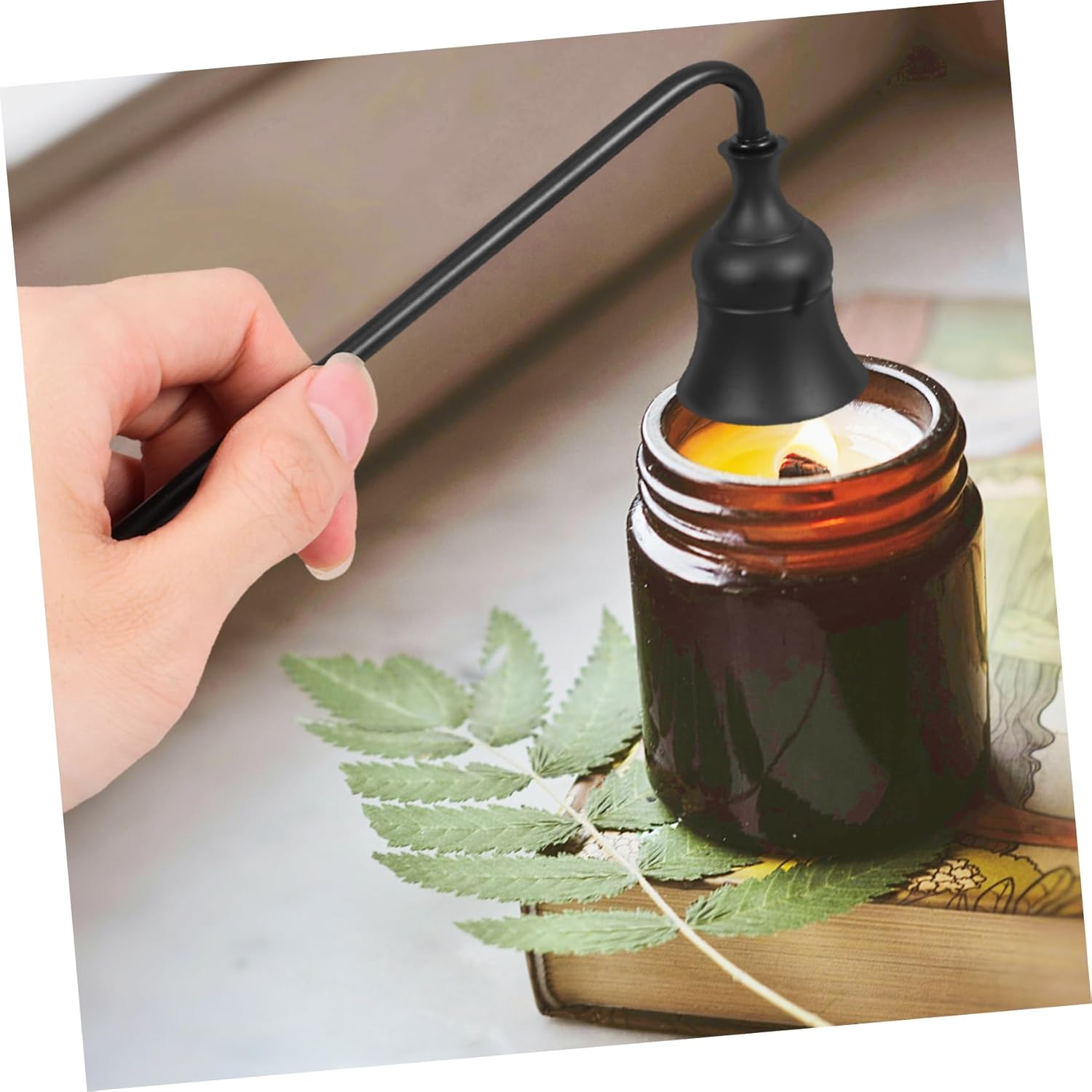 Candle Snuffer with Long Handle for Tealights