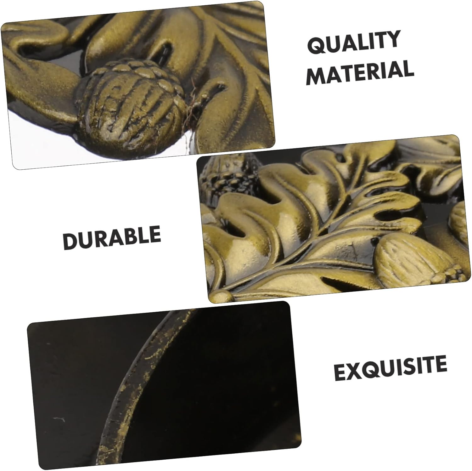 PRETYZOOM Brass Candle Lids for Efficient Burn and Elegant Storage