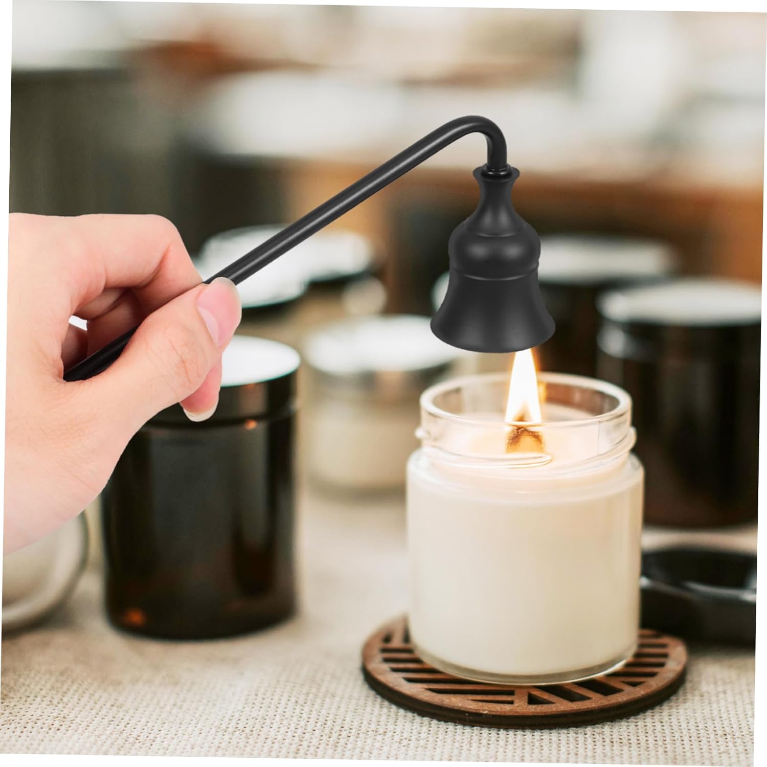 Candle Snuffer with Long Handle for Tealights