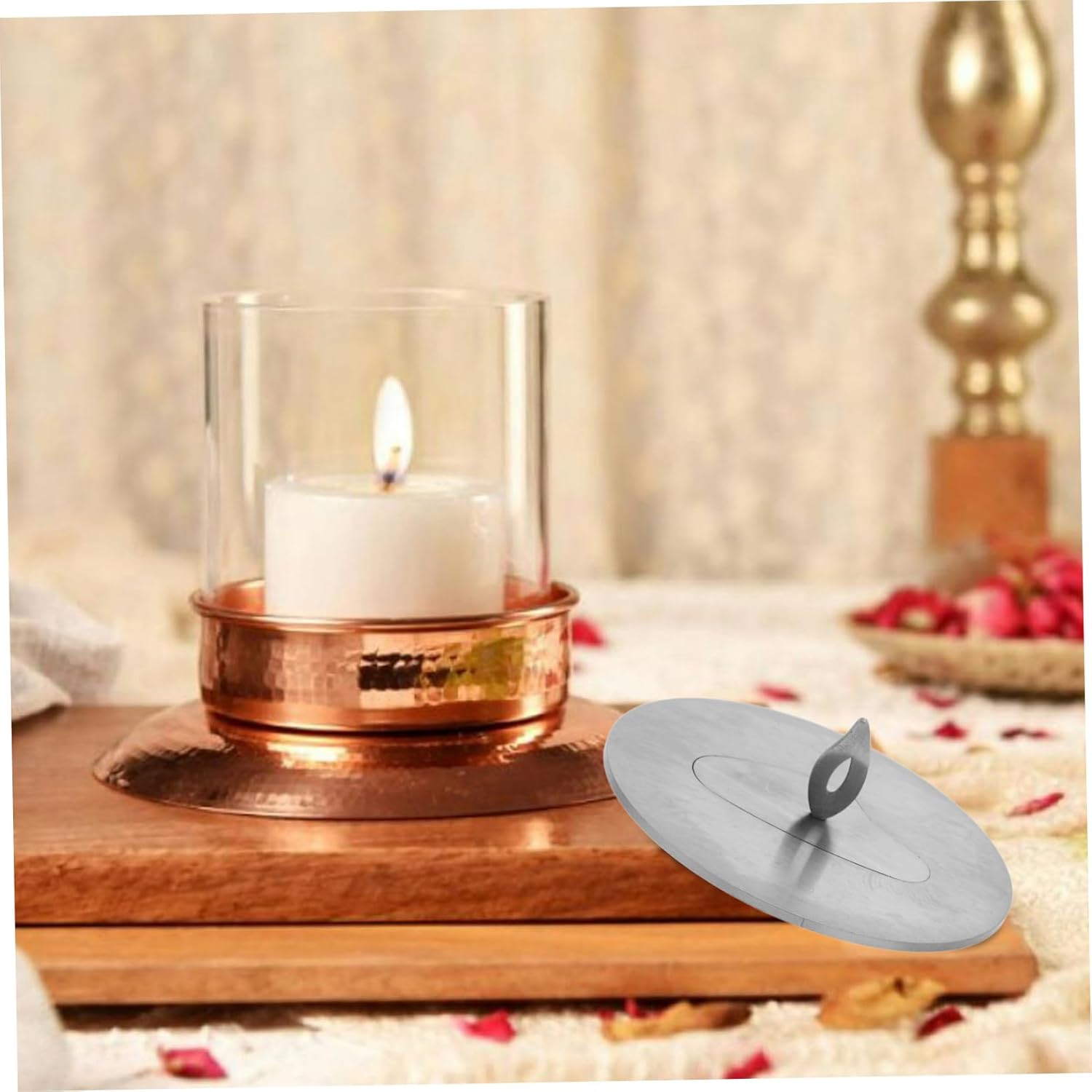 Stainless Steel Candle Snuffer with Handle
