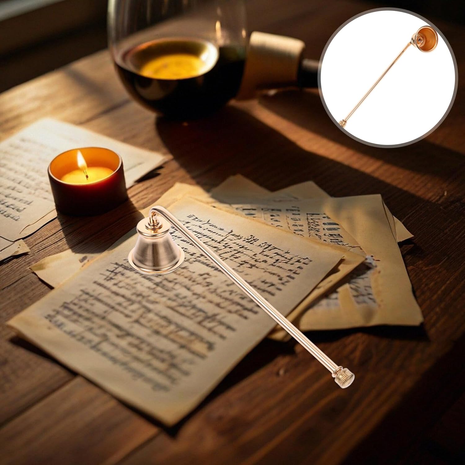 Cabilock Candle Snuffer with Elegant Design
