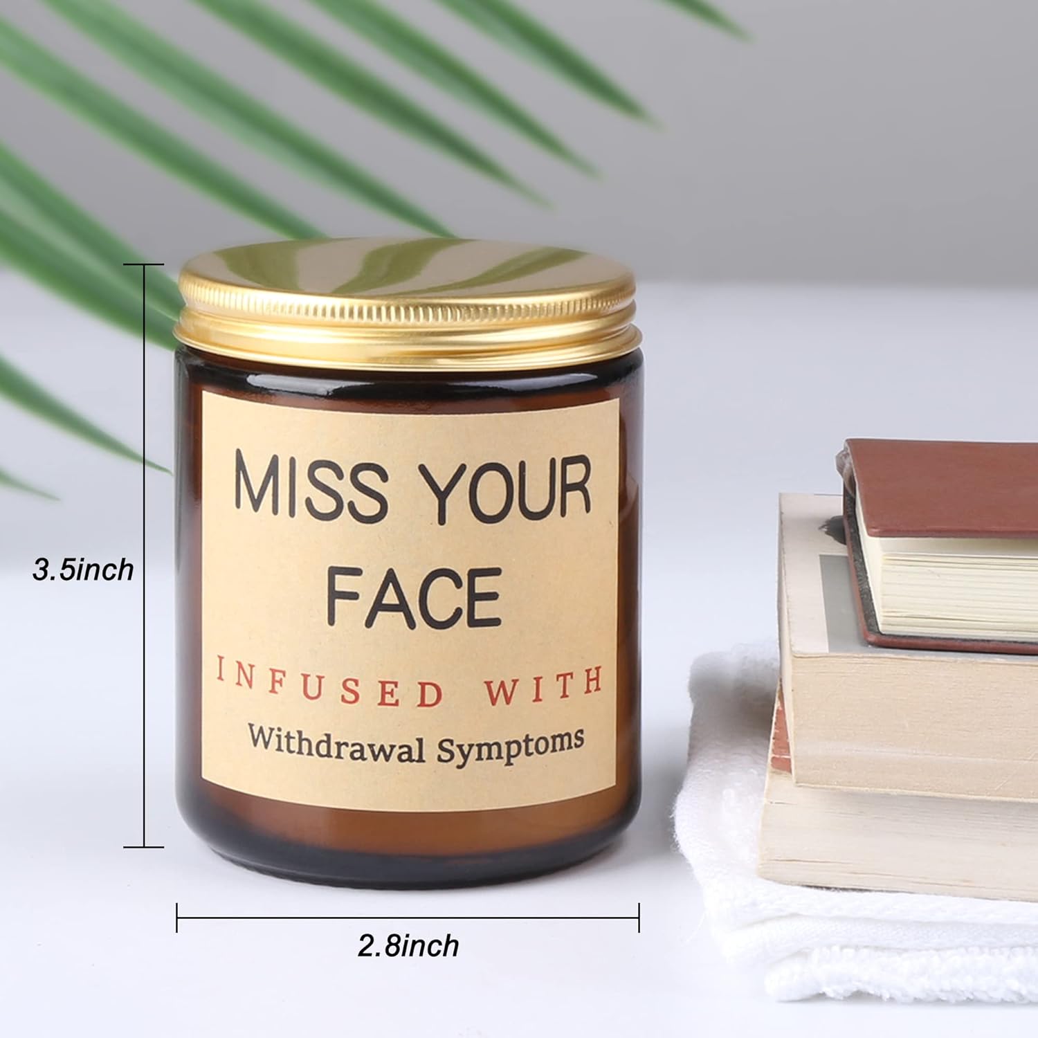 Lavender Scented Soy Wax Jar Candles - Personalized Gifts for Friends and Family