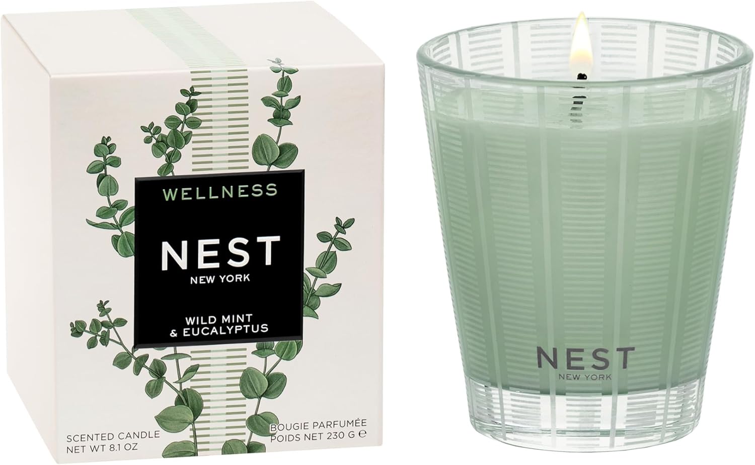 NEST New York Wild Mint Eucalyptus Jar Candle