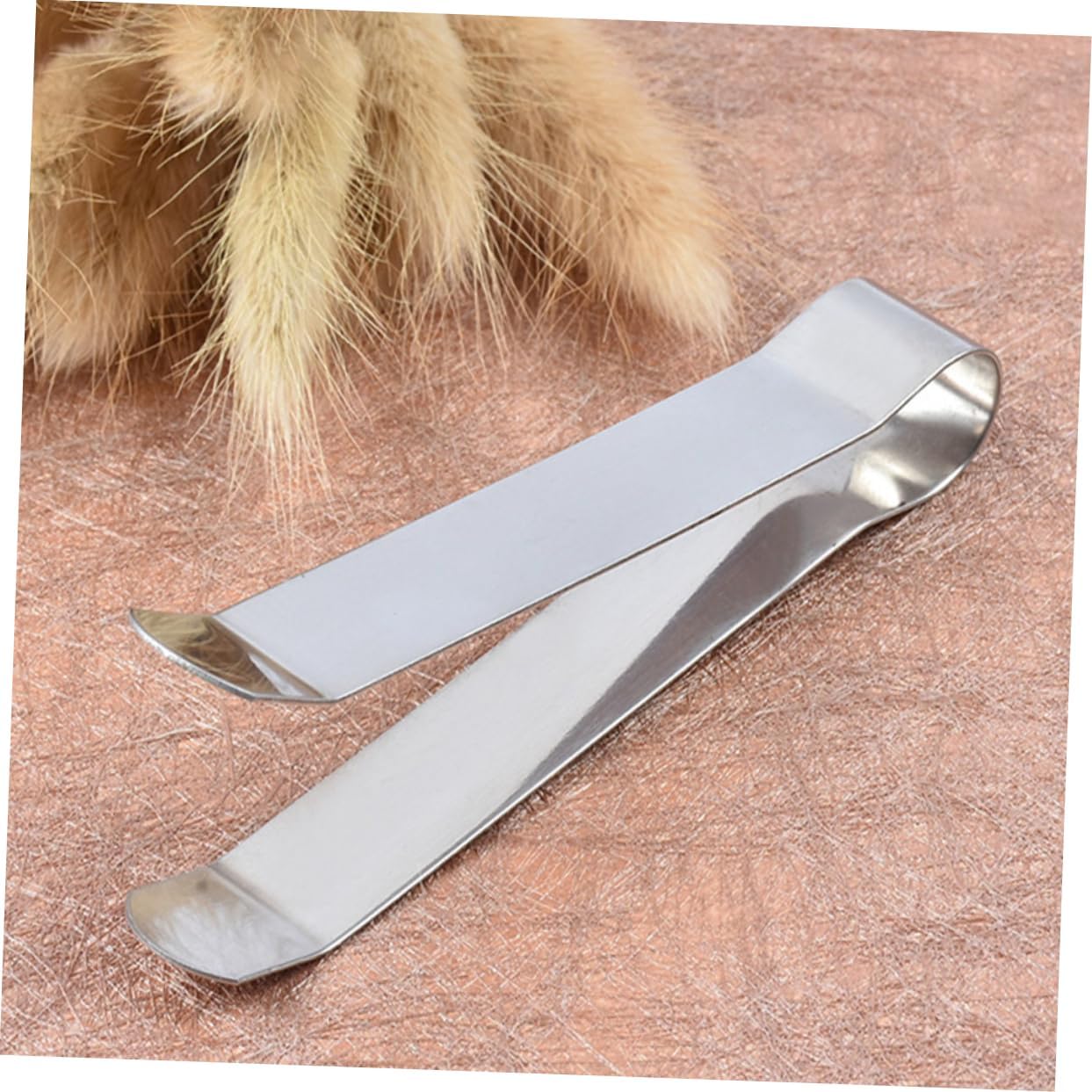 IMIKEYA 25pcs Candle Extinguishing Clip Metal Wick Clamp for Snuffing