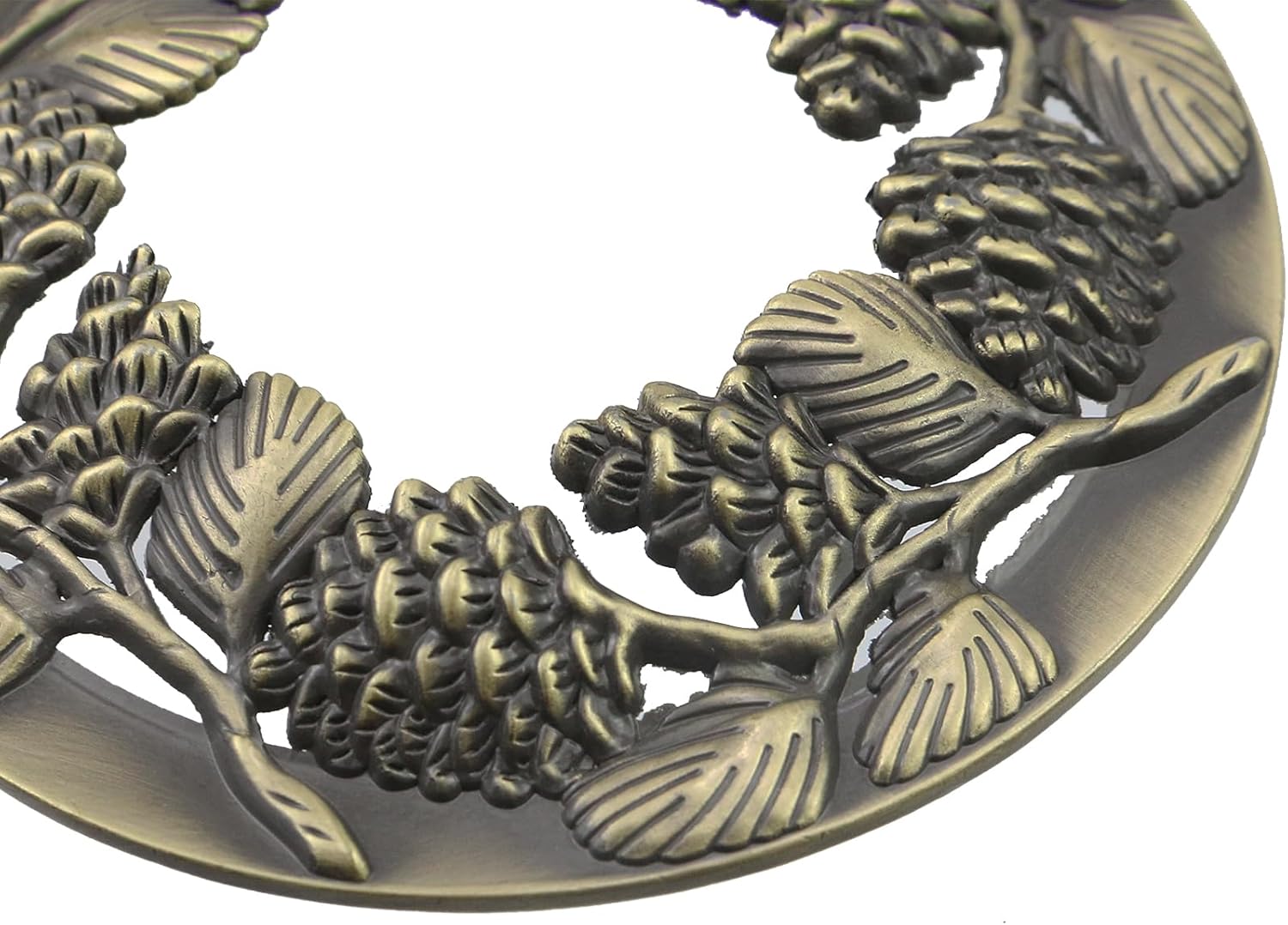 2 Pcs Bronze Pinecone Scented Candle Covers
