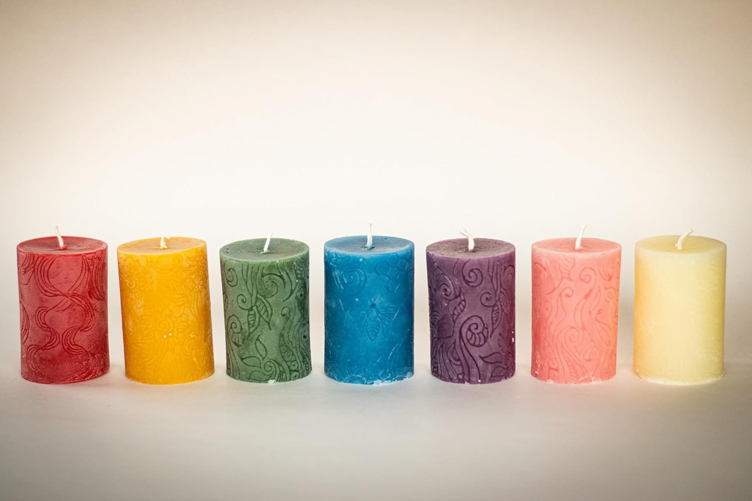 BeeTheLight Beeswax Pillar Candle - 24 Hour Burn Time