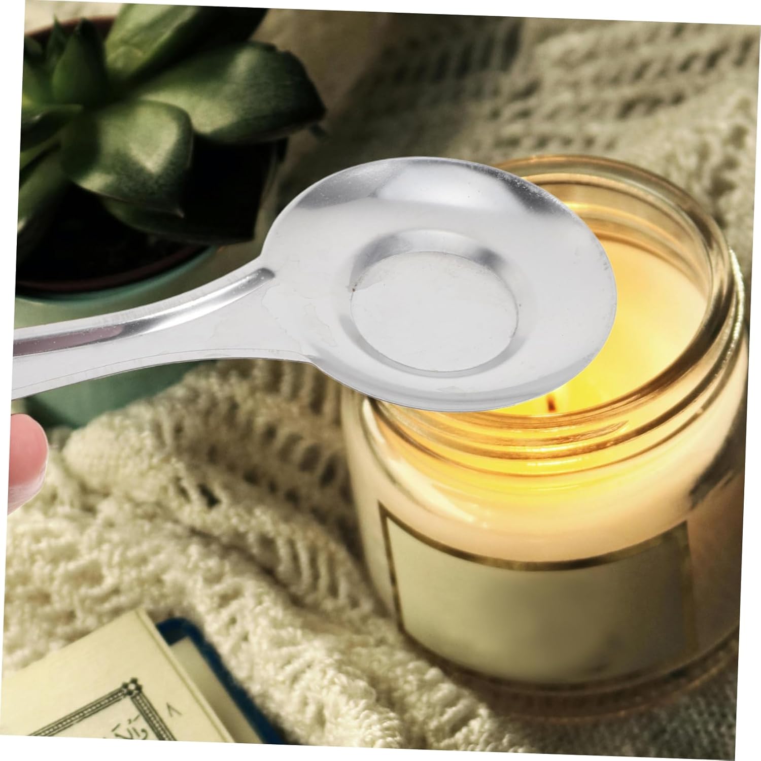 5pcs Stainless Steel Candle Snuffer for Fast Flame Extinguishing