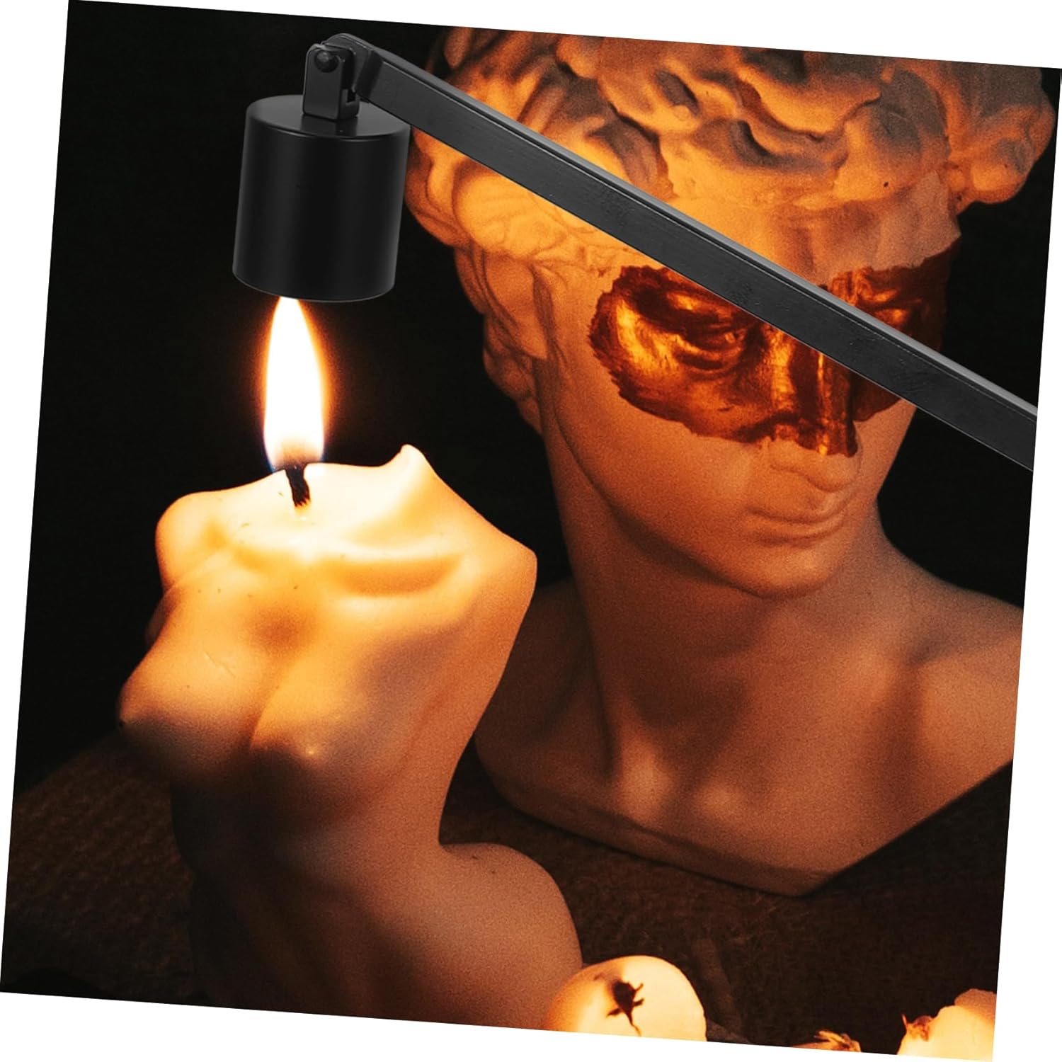 Garneck Simple Design Candle Snuffer Elegant Home Use Tool