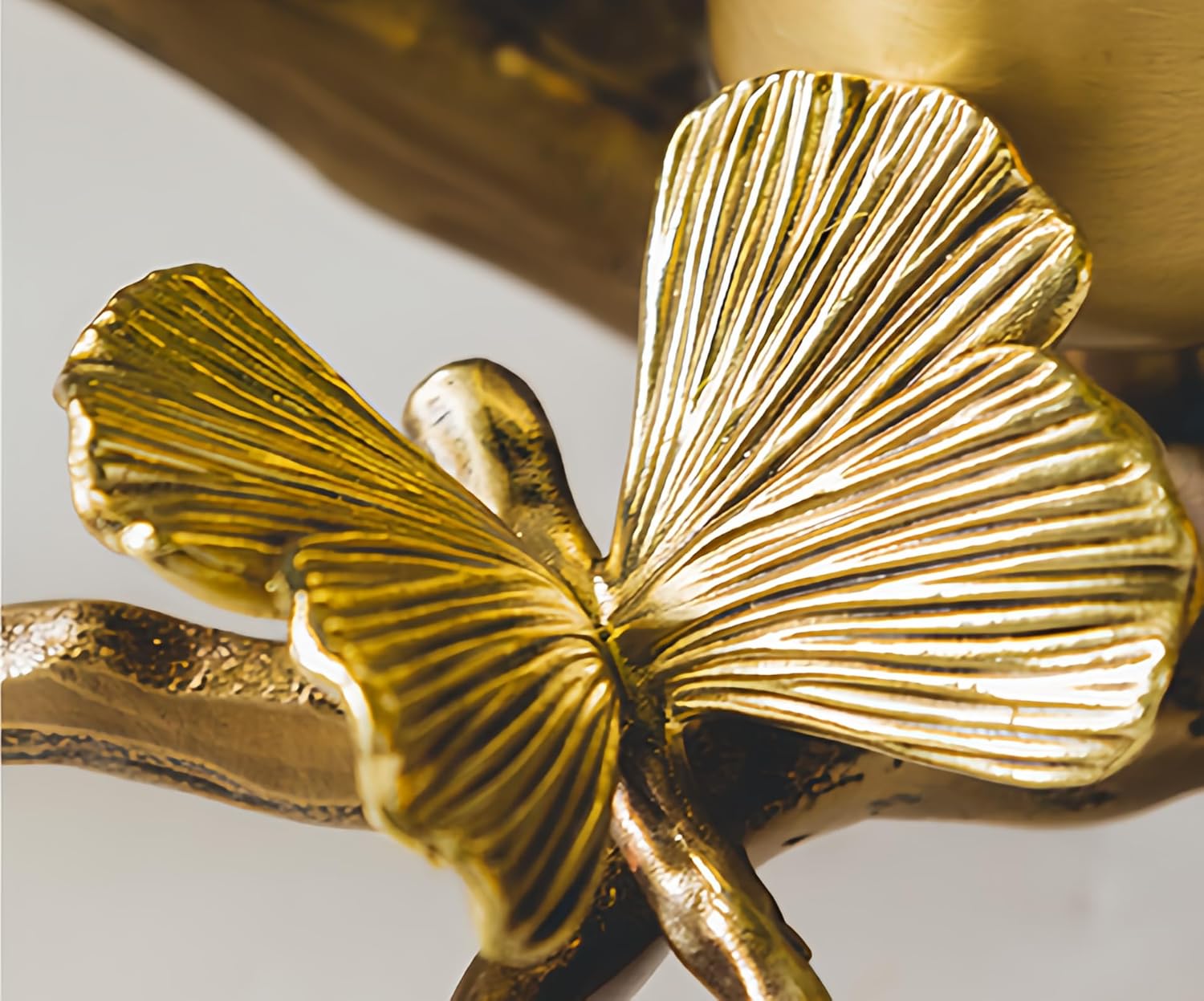 Butterfly Brass Candle Snuffer with Long Handle