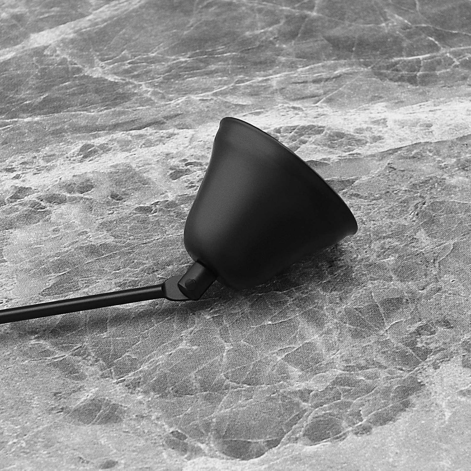 Stainless Steel Candle Snuffer Set 2pcs Silver Black