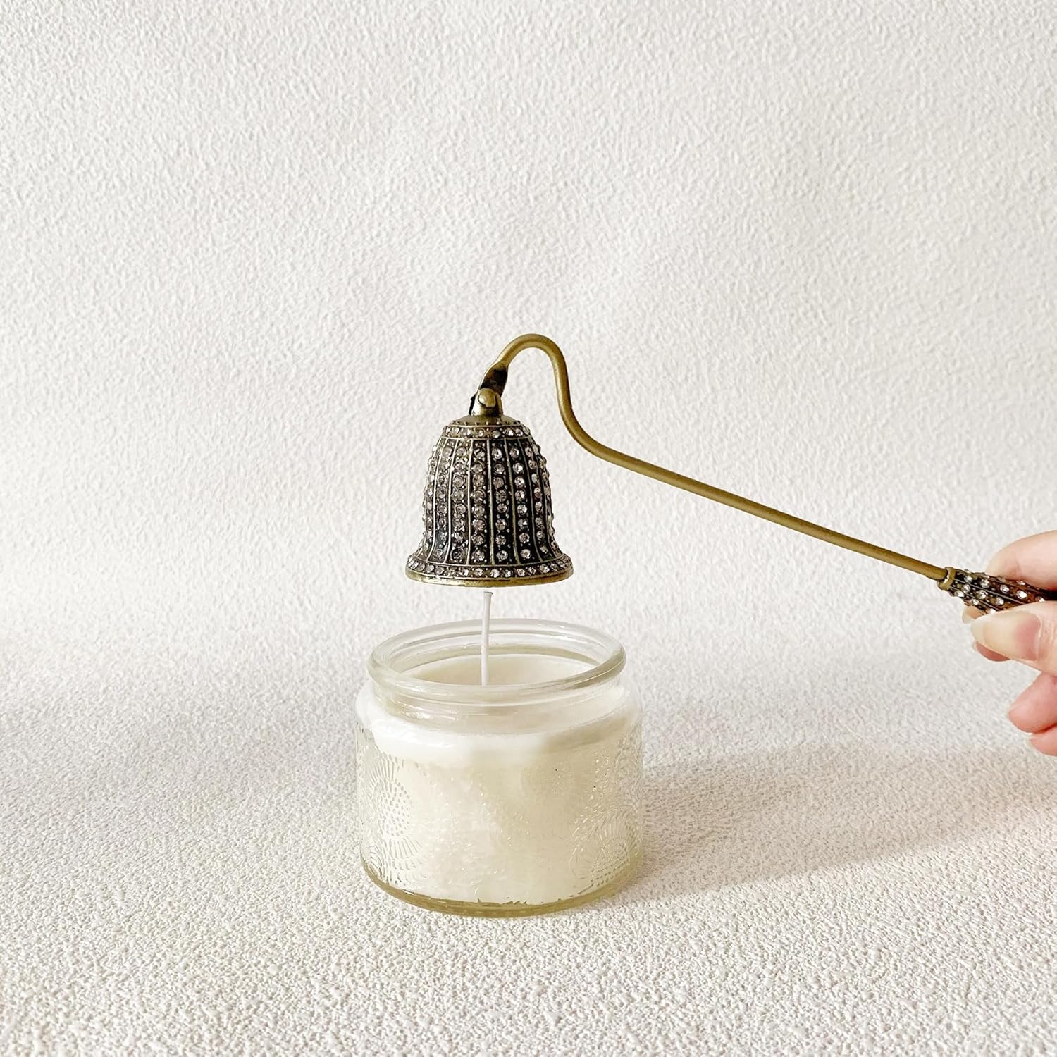Unique Candle Snuffer with Elegant Metal Design