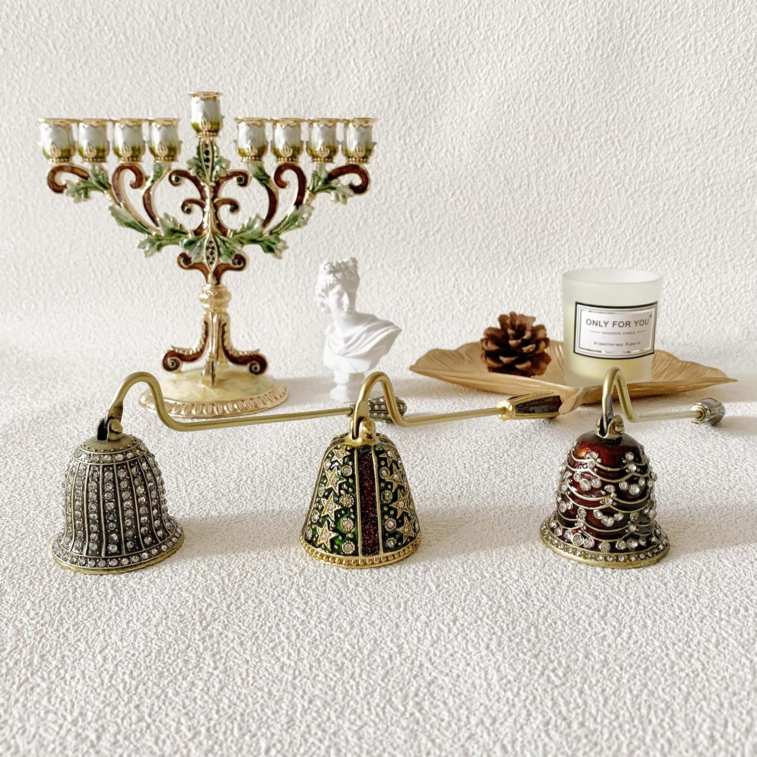 Pasiir Candle Snuffer - Durable Metal Candle Extinguisher with Elegant Design